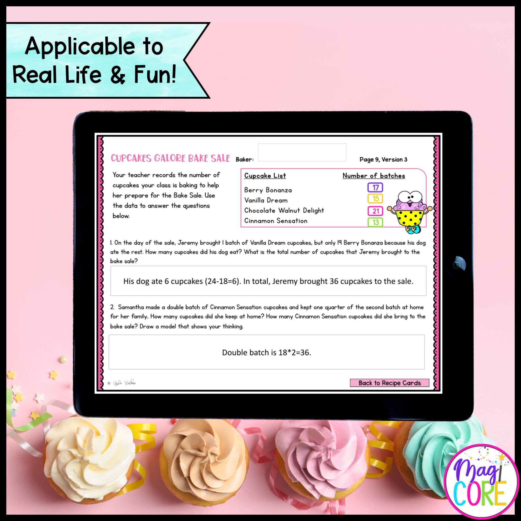 5th Grade Math Project Based Learning Bundle #1 - Image 8