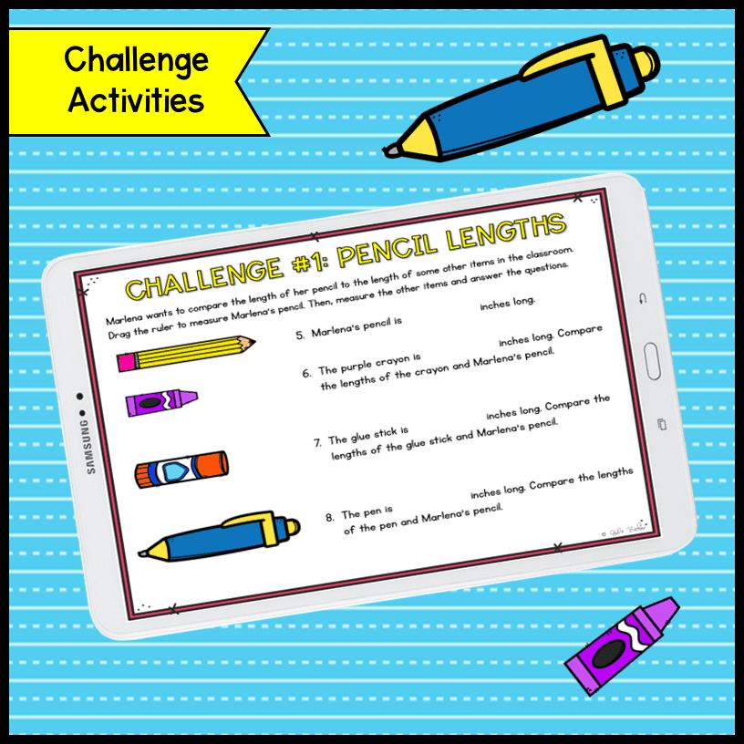 2nd Grade Project Based Learning Math Activities - Back To School Math PBL Games - Image 7