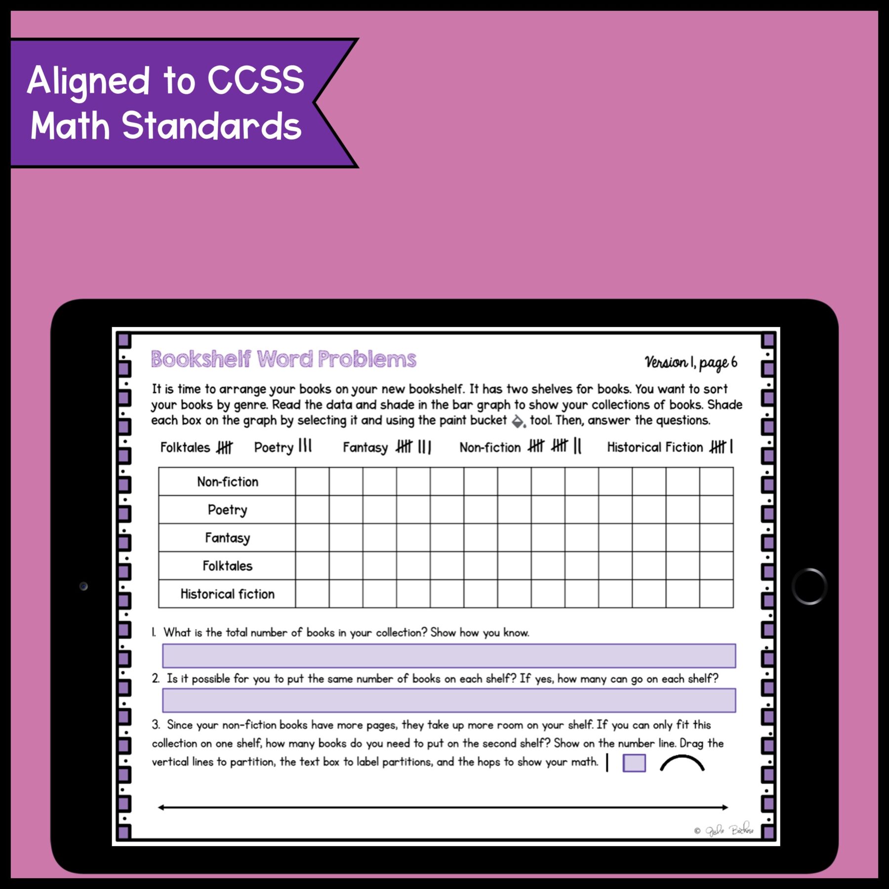 3rd Grade Math Project Based Learning Bundle #2 - Image 9