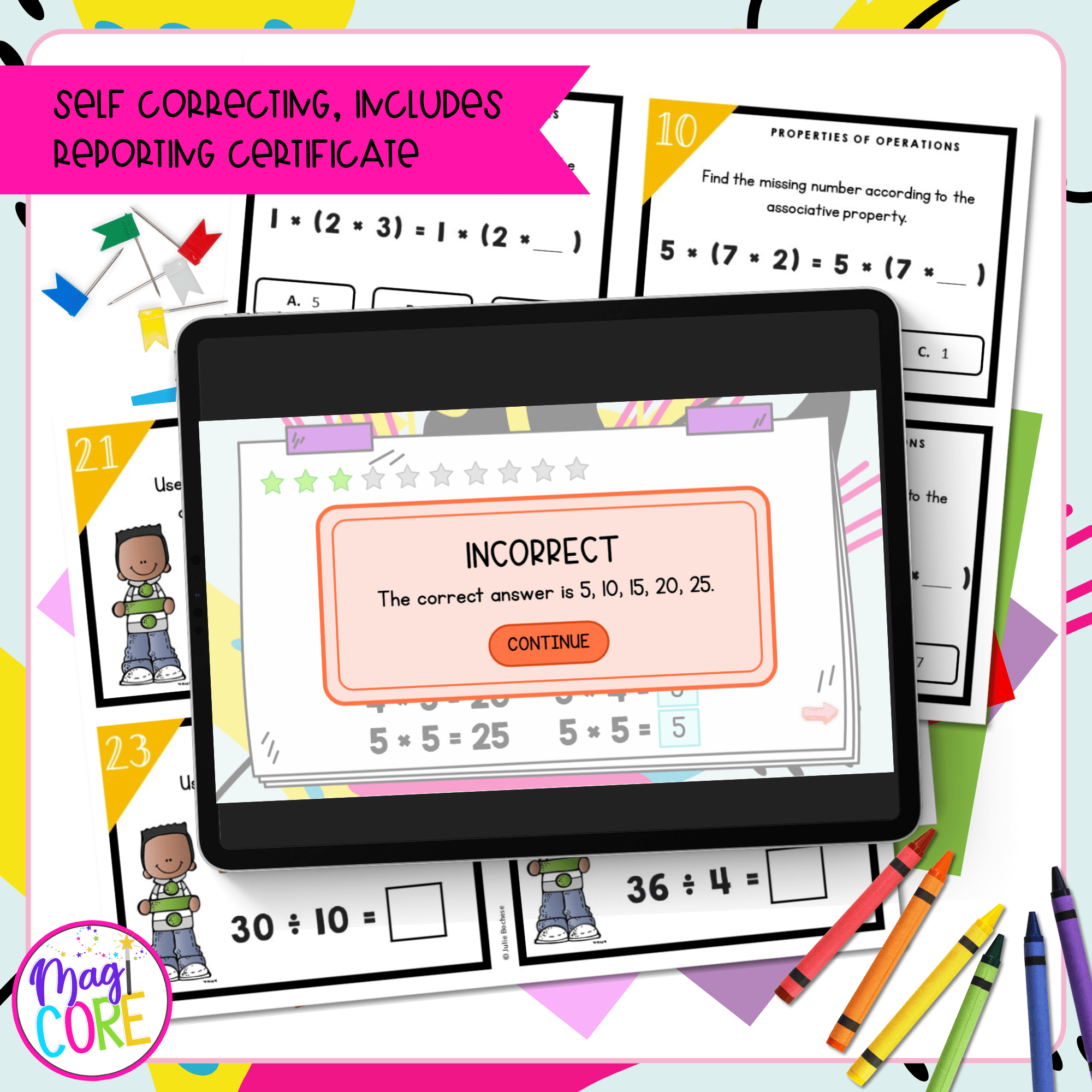 Properties of Operations - 3rd Grade Math Task Cards - 3.OA.B.5 - Image 3