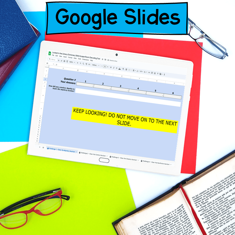 Dictionary Skills 4th & 5th Grade ELA Escape Room & Webscape™ Digital Activities - Image 11