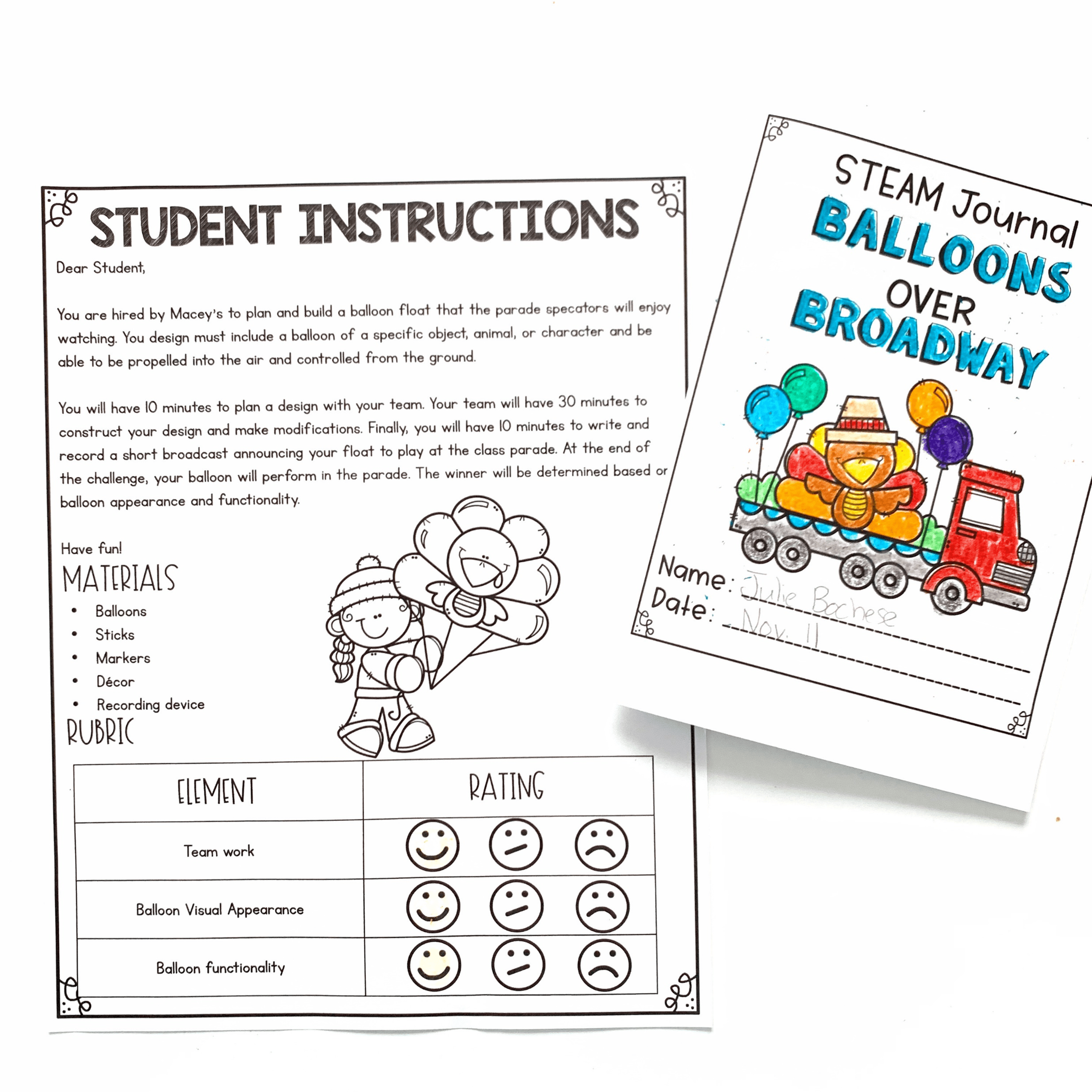 Thanksgiving Day Parade 2nd 3rd Grade Reading Social Studies Science STEAM - Image 13