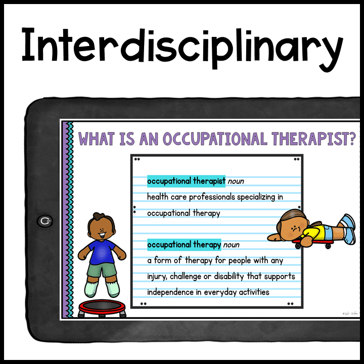 Virtual Career Day Occupational Therapist Google Slides Job Exploration Activity - Image 2