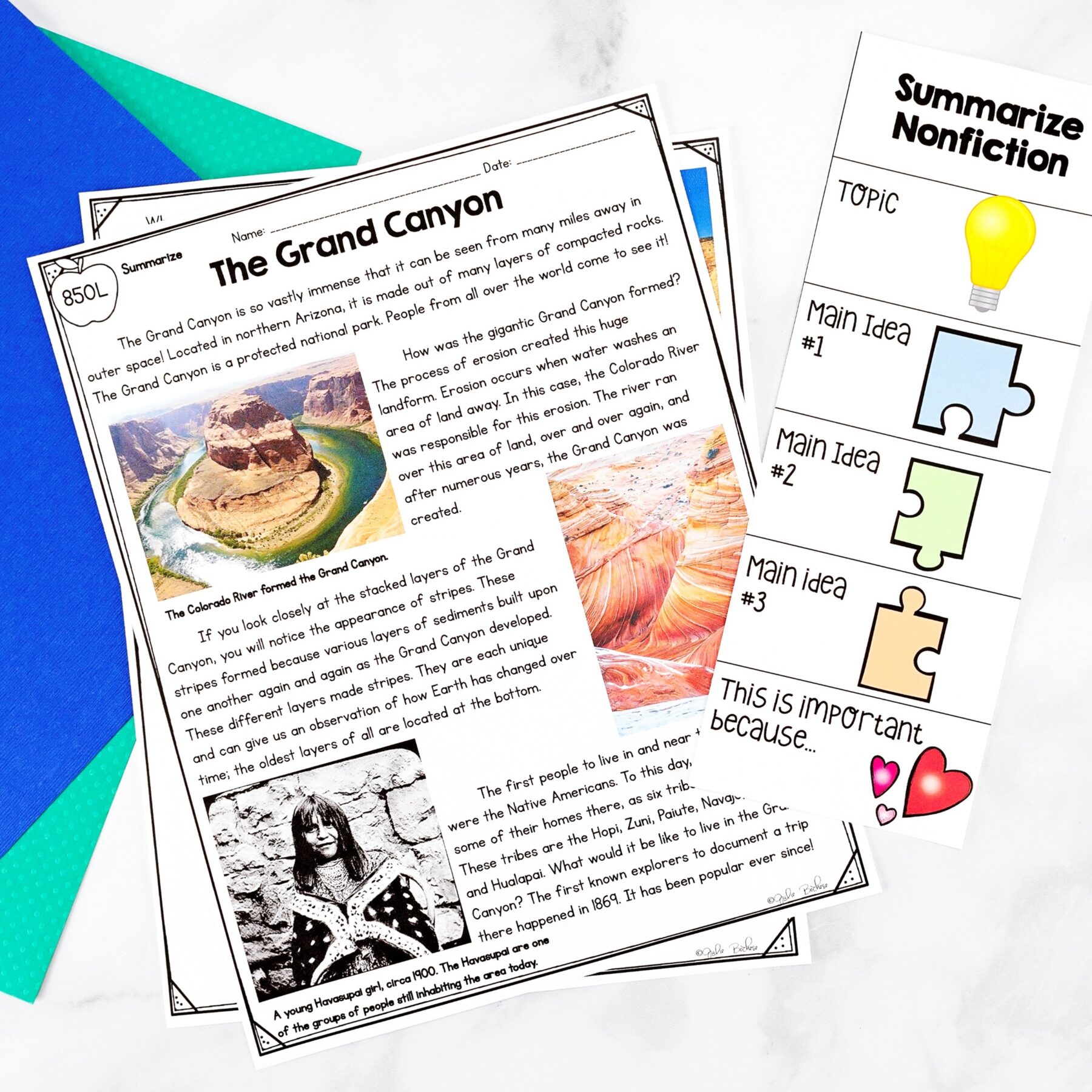 Retell Nonfiction - 2nd Grade Florida BEST Standards - ELA.2.R.3.2 - Image 2