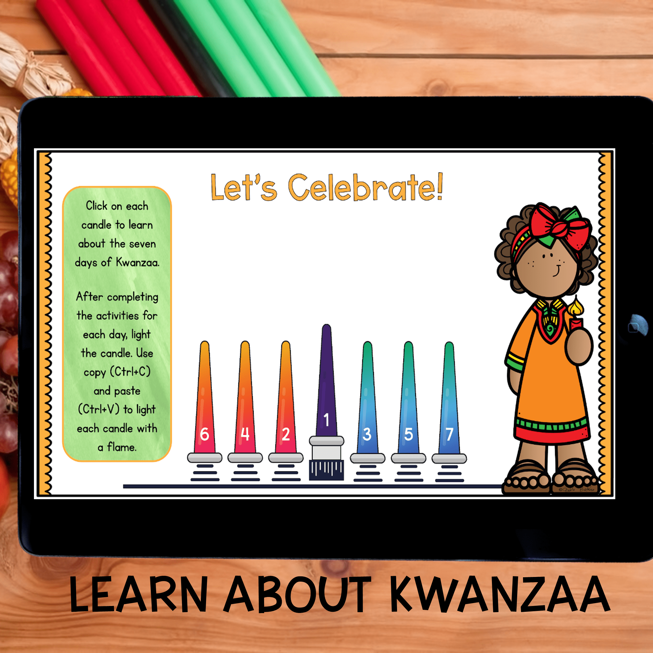 Kwanzaa Virtual Field Trip Holidays Around the World Digital Resource Activities - Image 2