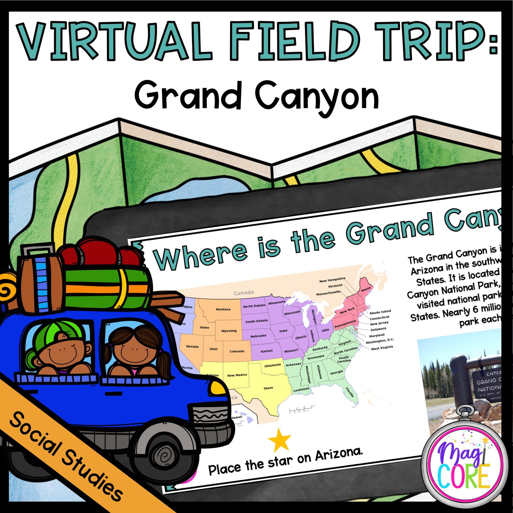 Virtual Field Trip Favorites Bundle - Google Slides & Seesaw Digital Resources - Image 27