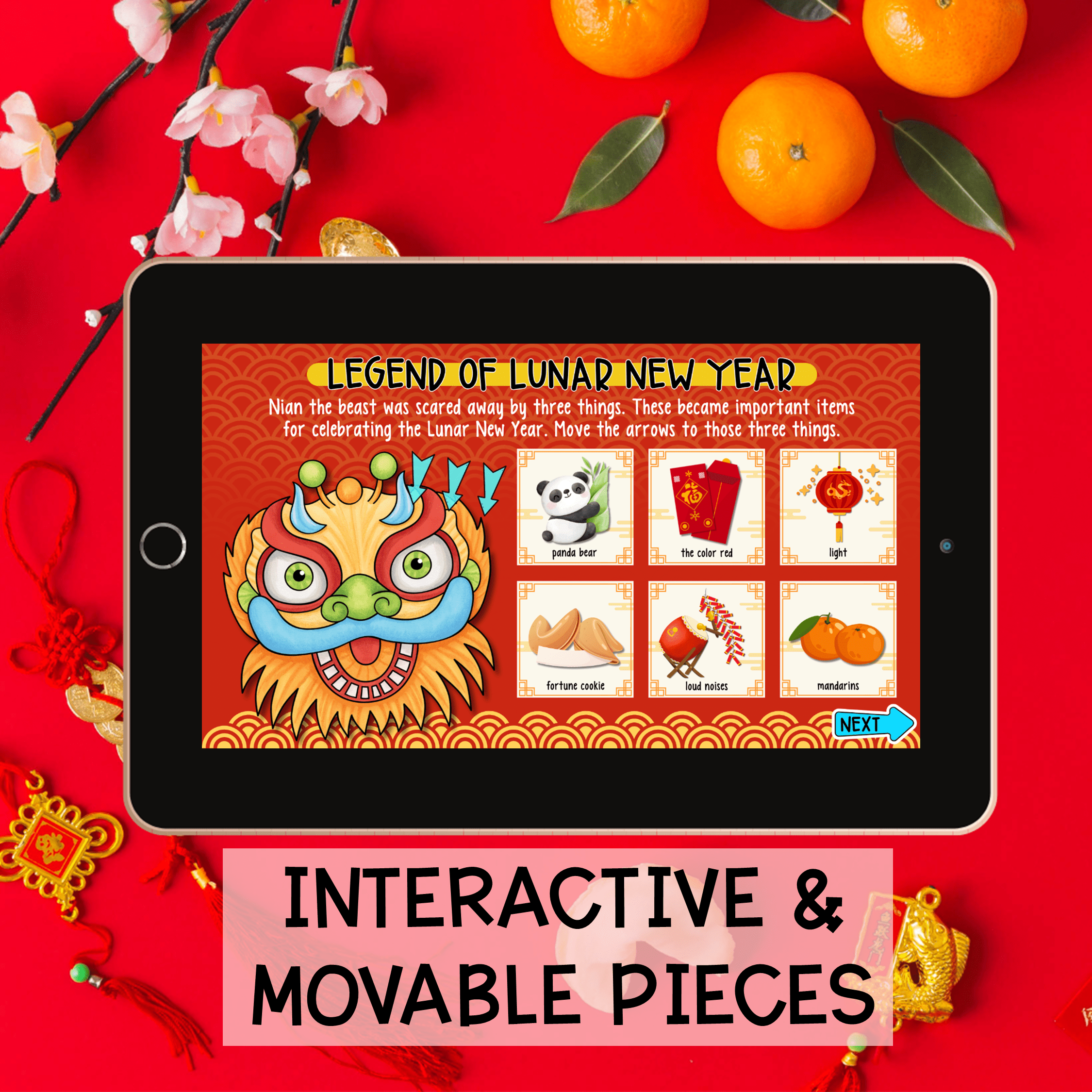 Lunar New Year 2025 Virtual Field Trip Chinese Zodiac Digital Activity K & 1st - Image 3