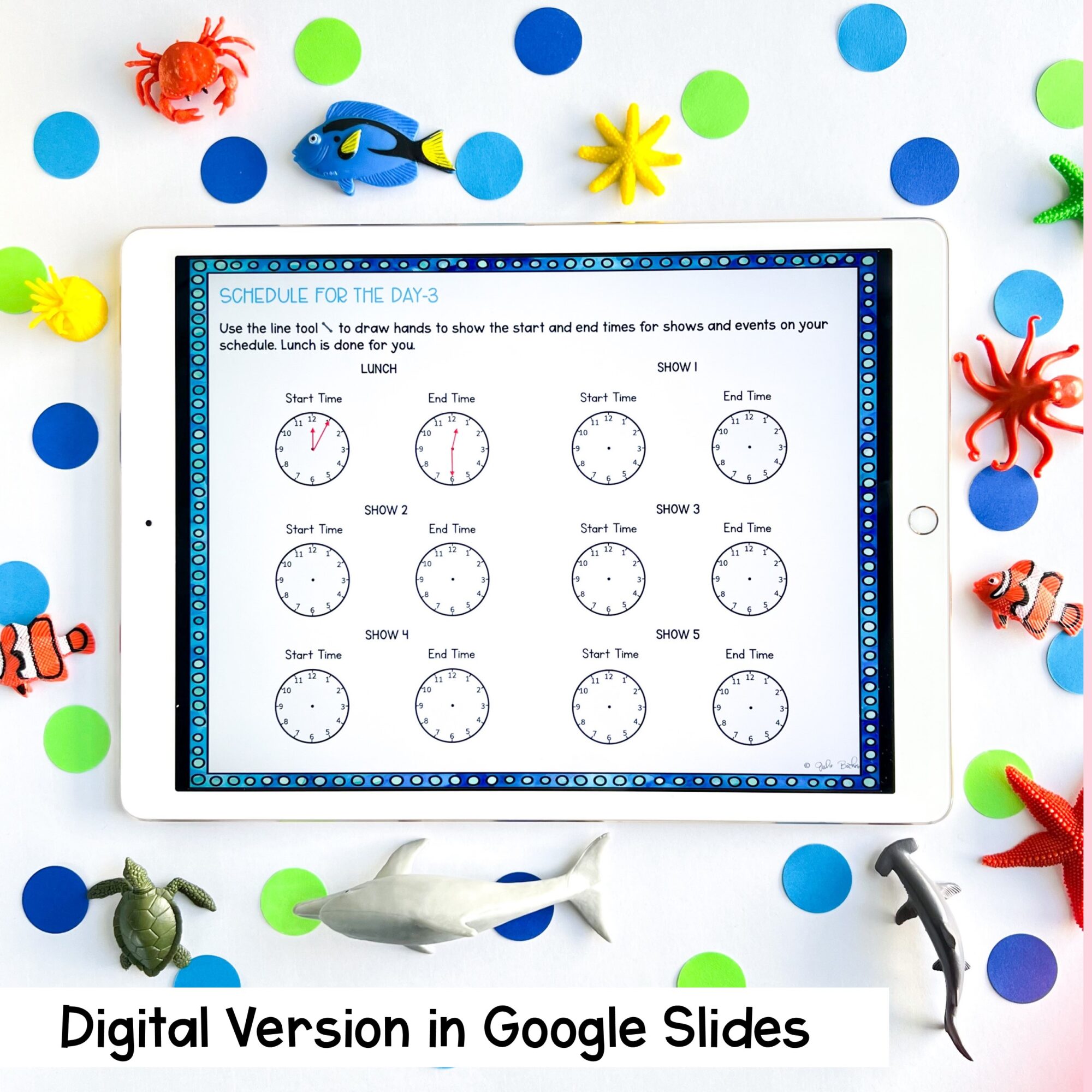 3rd Grade Math Project Based Learning - Trip to the Aquarium PBL Print & Digital - Image 5