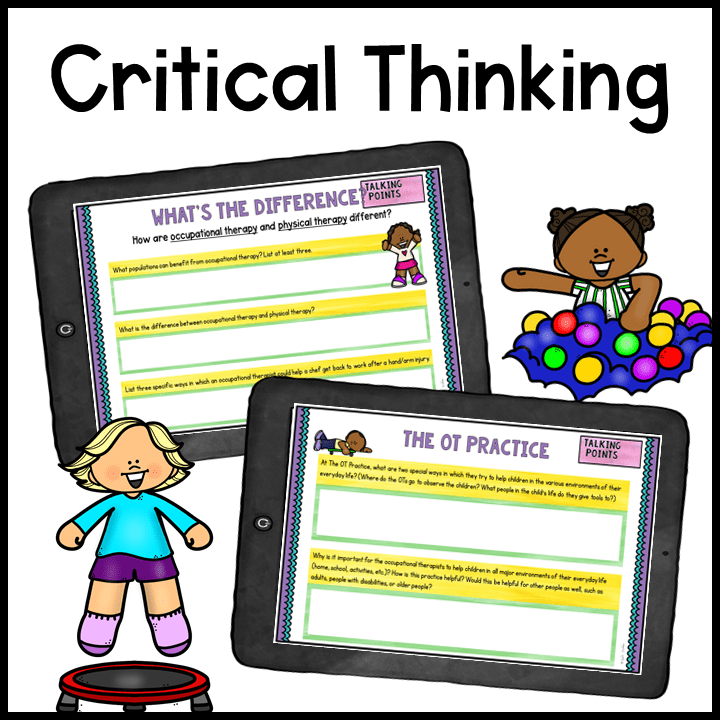 Virtual Career Day Occupational Therapist Google Slides Job Exploration Activity - Image 6