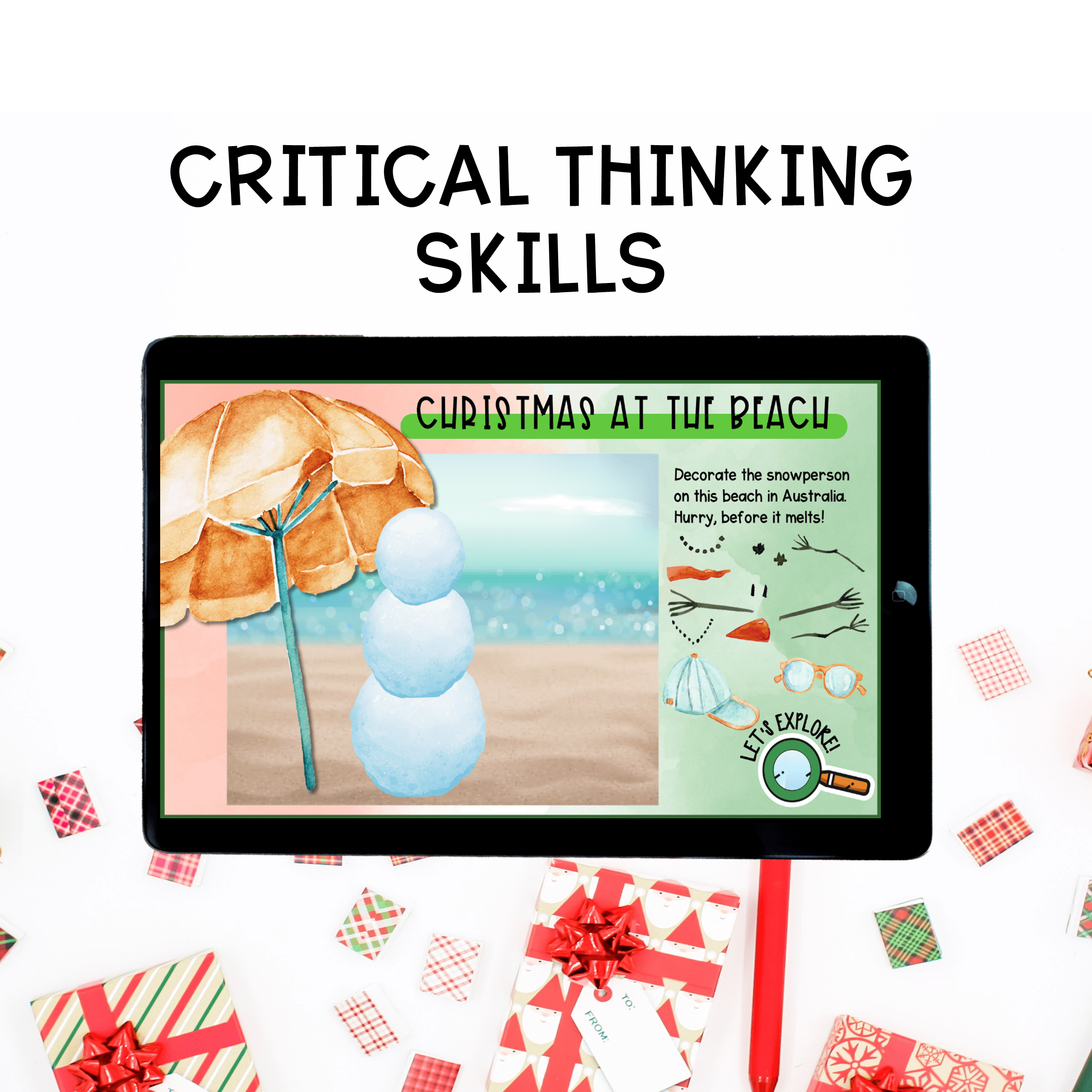Christmas Around the World Holiday Virtual Field Trip Digital Activity 1st Grade - Image 6