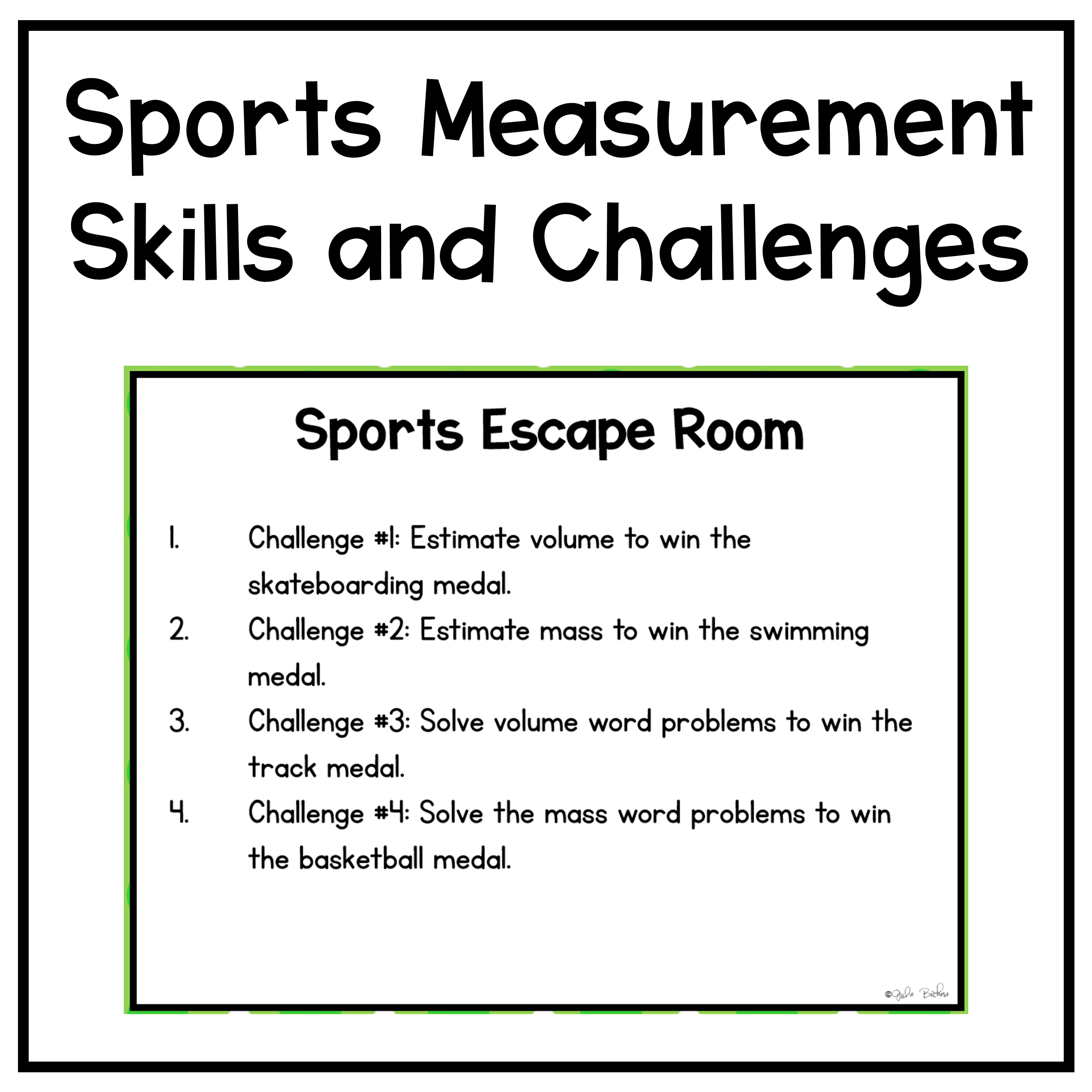 Measure & Estimate Volume & Mass & Word Problems 3rd Grade Escape Room 3.MD.A.2 - Image 6