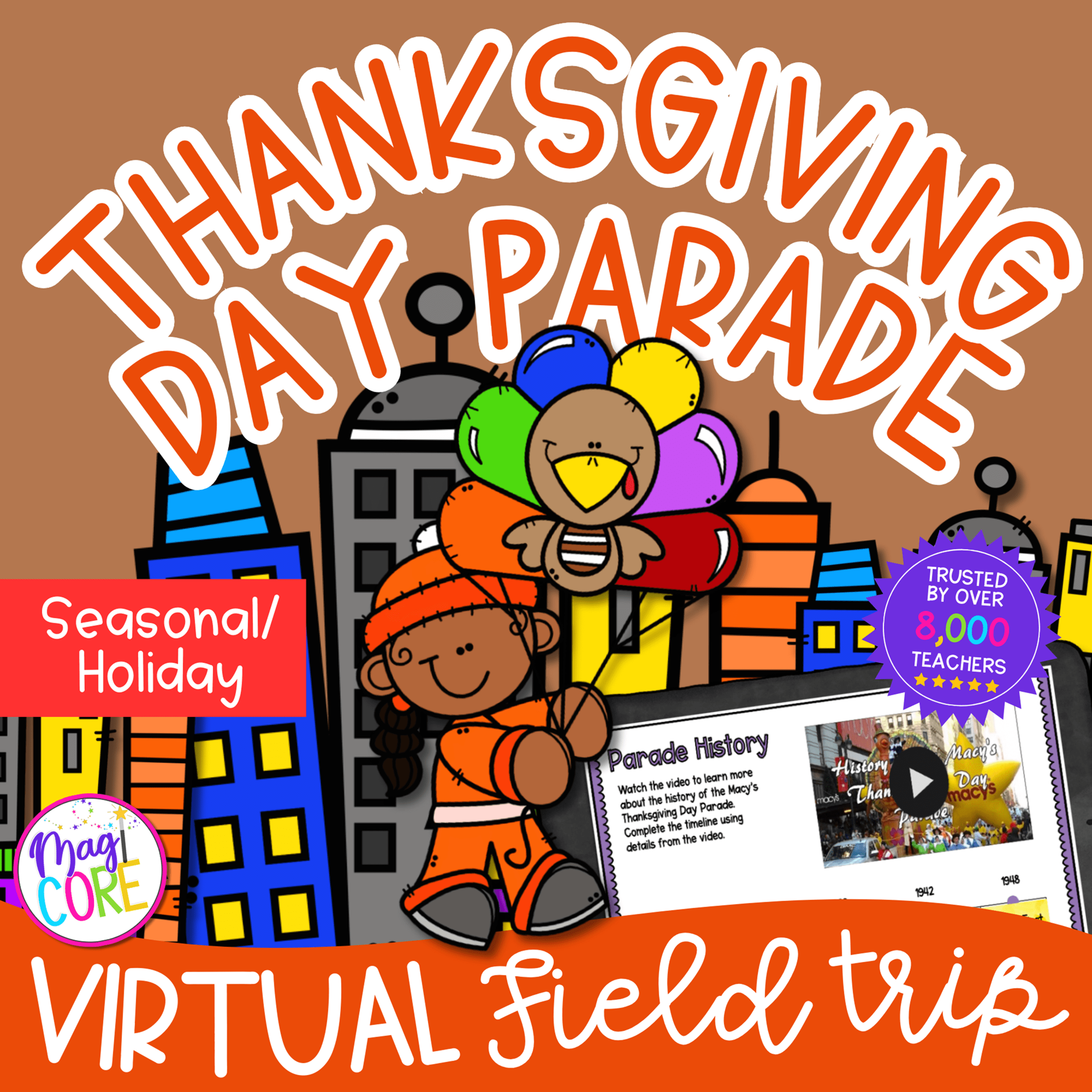 Thanksgiving Day Parade 2nd 3rd Grade Reading Social Studies Science STEAM - Image 6