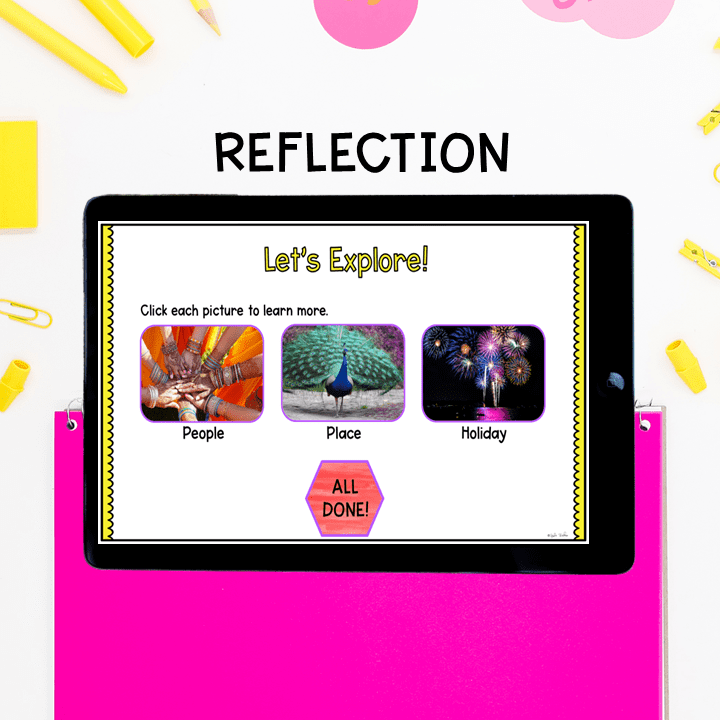 India Diwali Virtual Field Trip 1st Grade Google Slides Seesaw Holiday Activity - Image 7