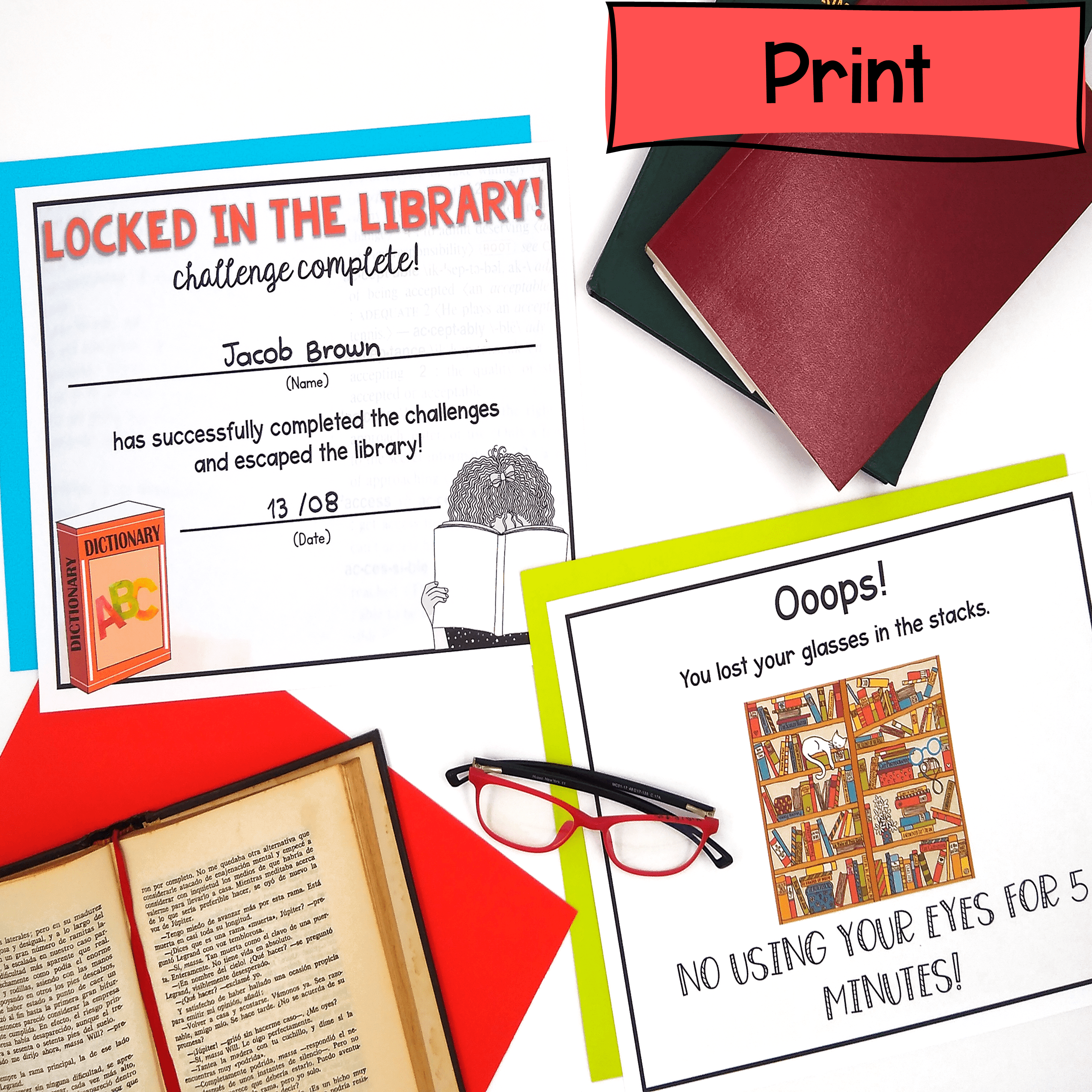 Dictionary Skills 2nd & 3rd Grade ELA Escape Room & Webscape™ Digital Activities - Image 7