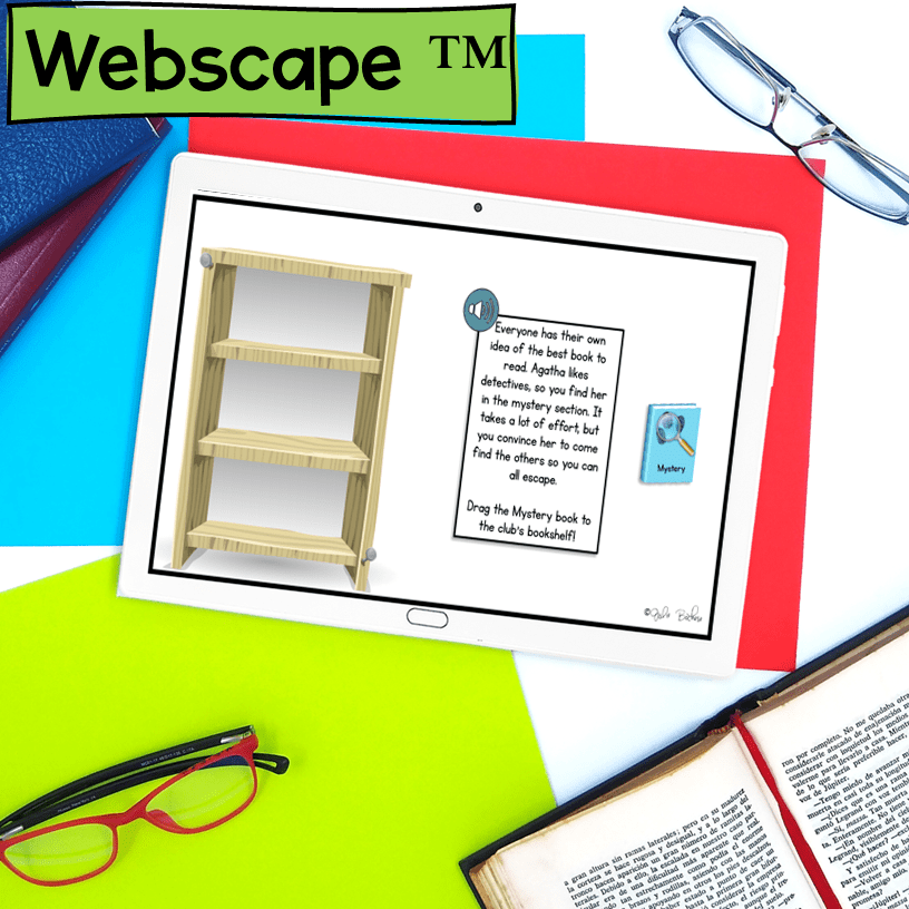 Dictionary Skills 4th & 5th Grade ELA Escape Room & Webscape™ Digital Activities - Image 9