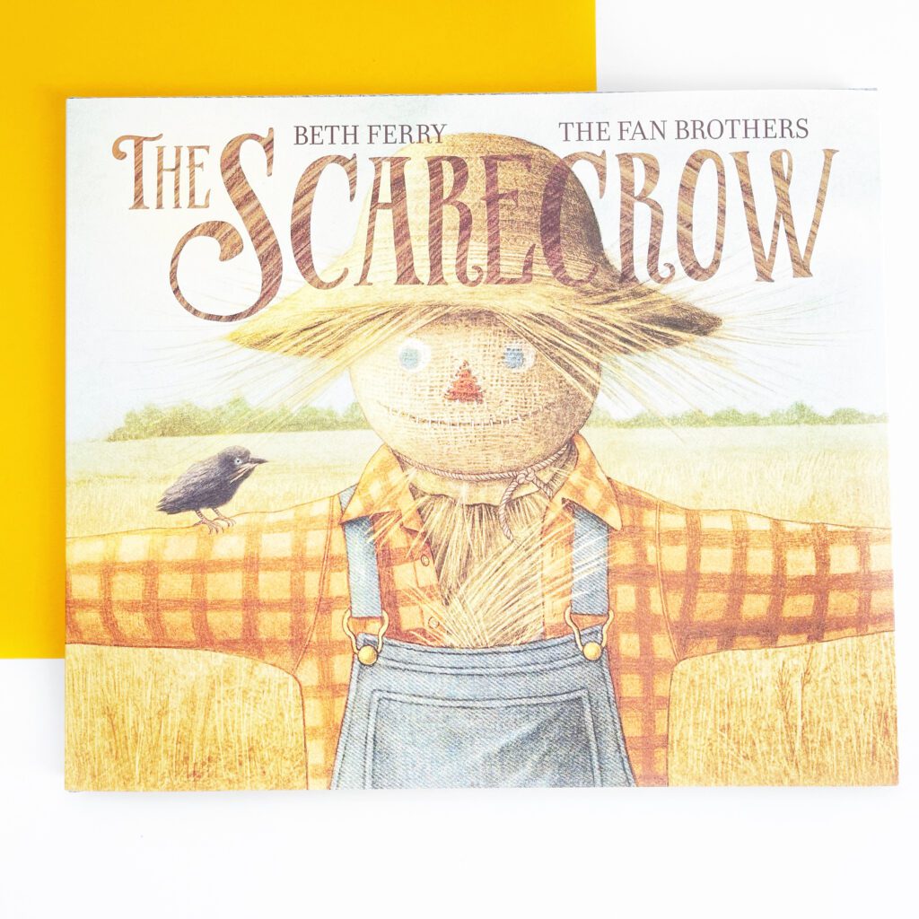 The Scarecrow book for Halloween cover