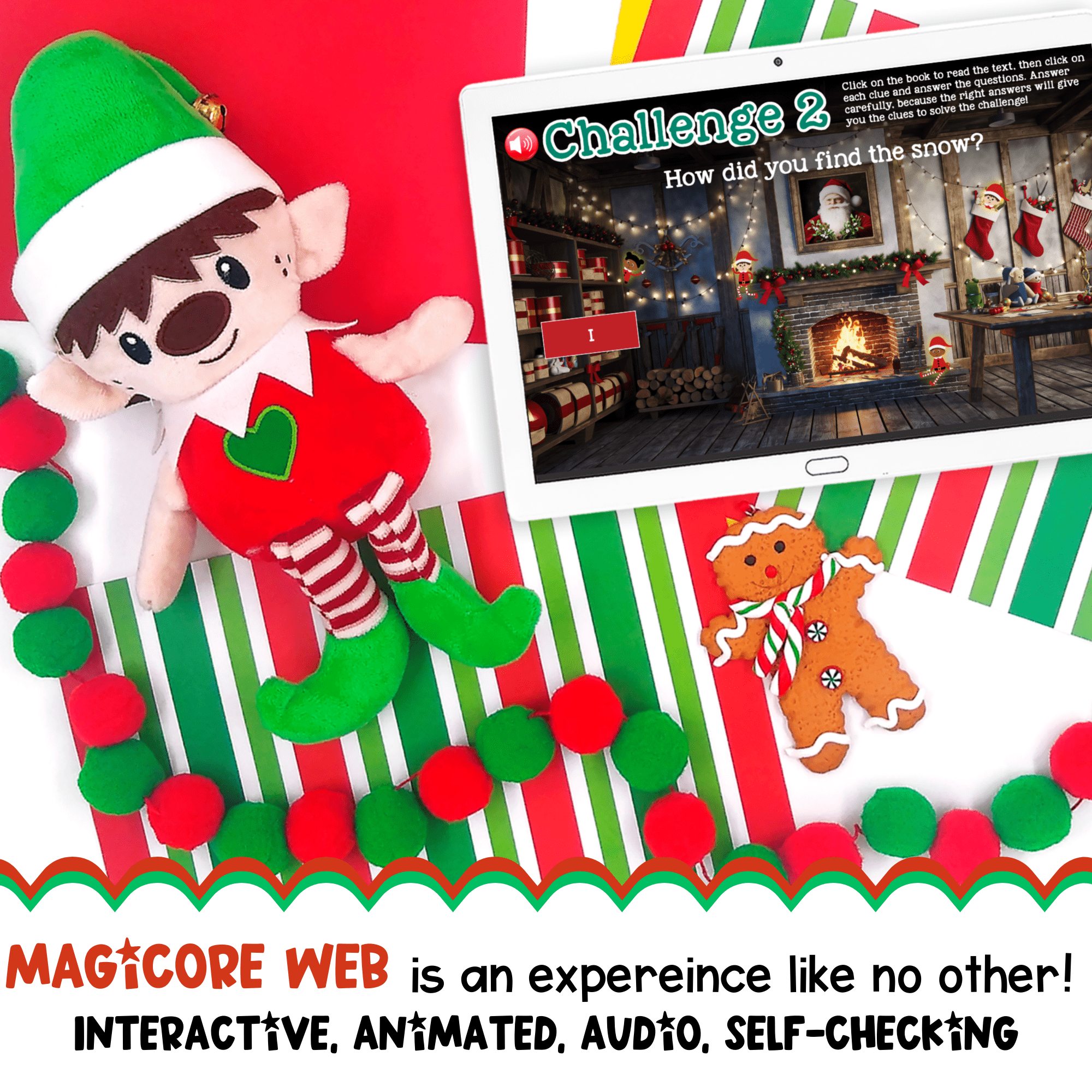 Catch an Elf 3rd Grade Math Review Escape Room Christmas Holiday Activity Game - Image 4