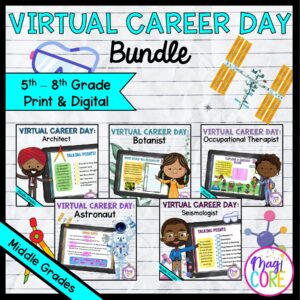 Virtual Career Day Growing Bundle - Digital & Printable