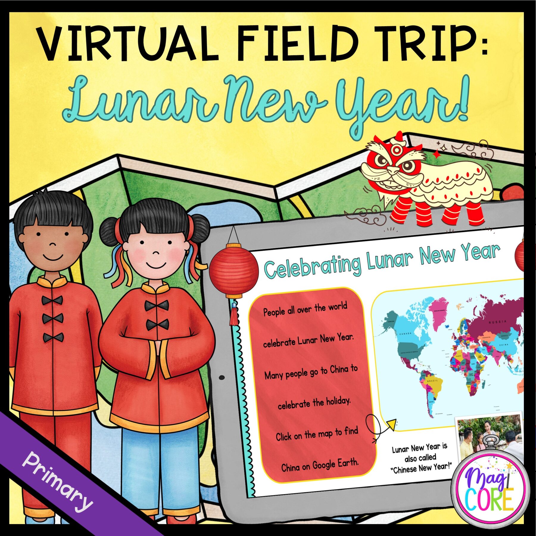 Holidays Around the World All Year Virtual Field Trip Bundle for Primary - Image 10