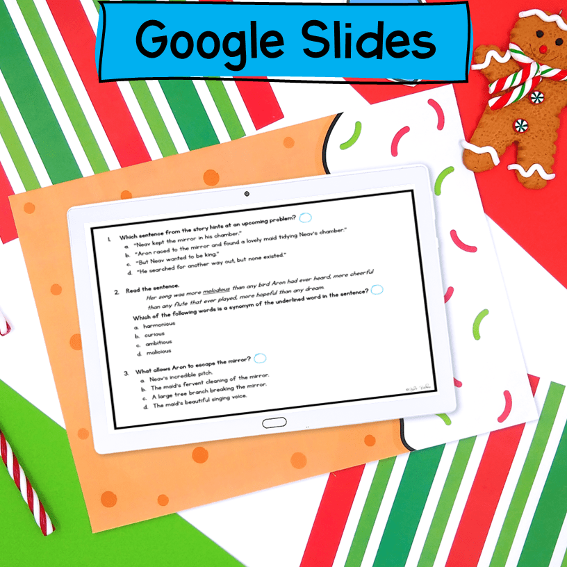 Gingerbread House Reading Escape Room - 4th & 5th Grade Christmas Activity ELA - Image 8