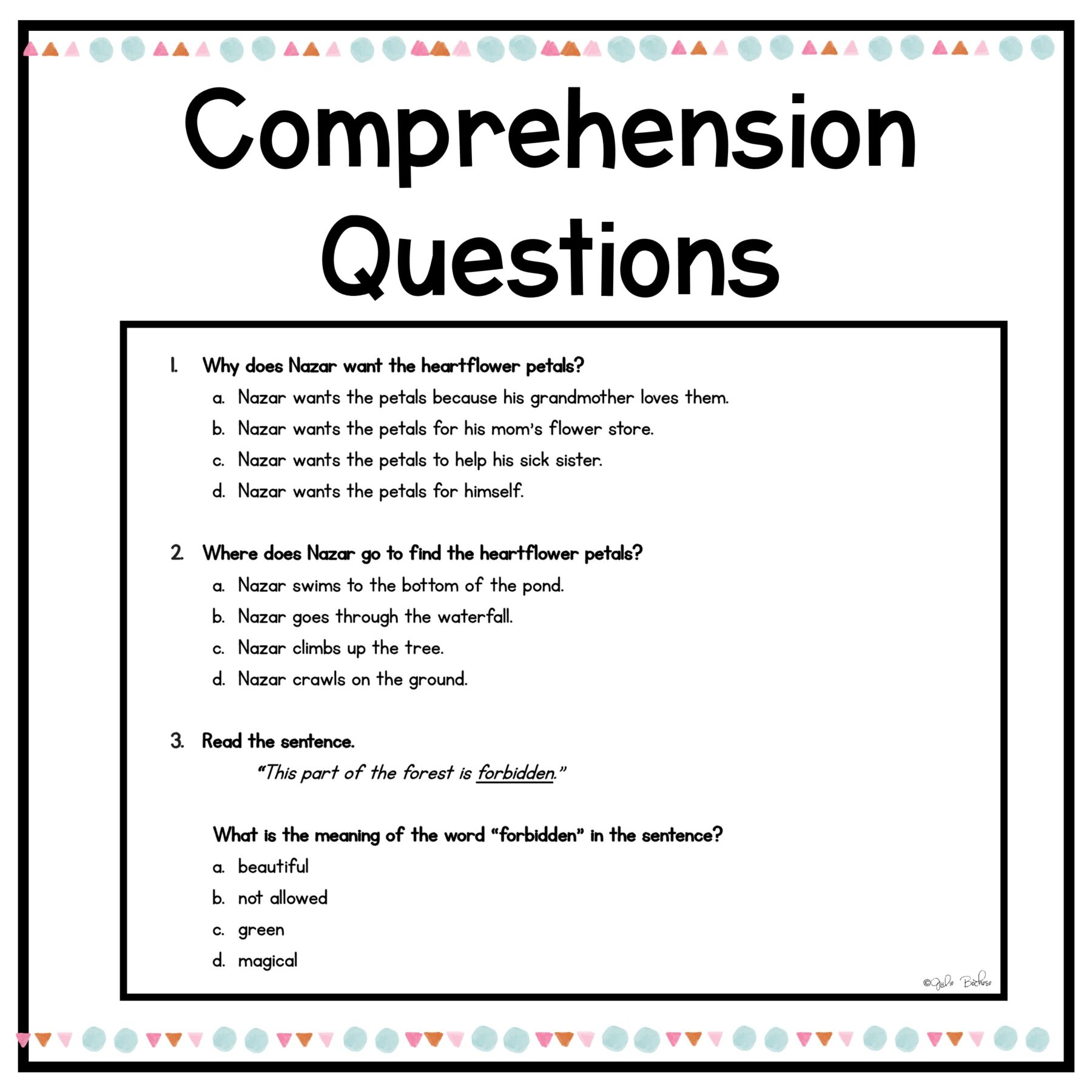 Gingerbread House Christmas Escape Room 1st Grade Reading Comprehension Activity - Image 12
