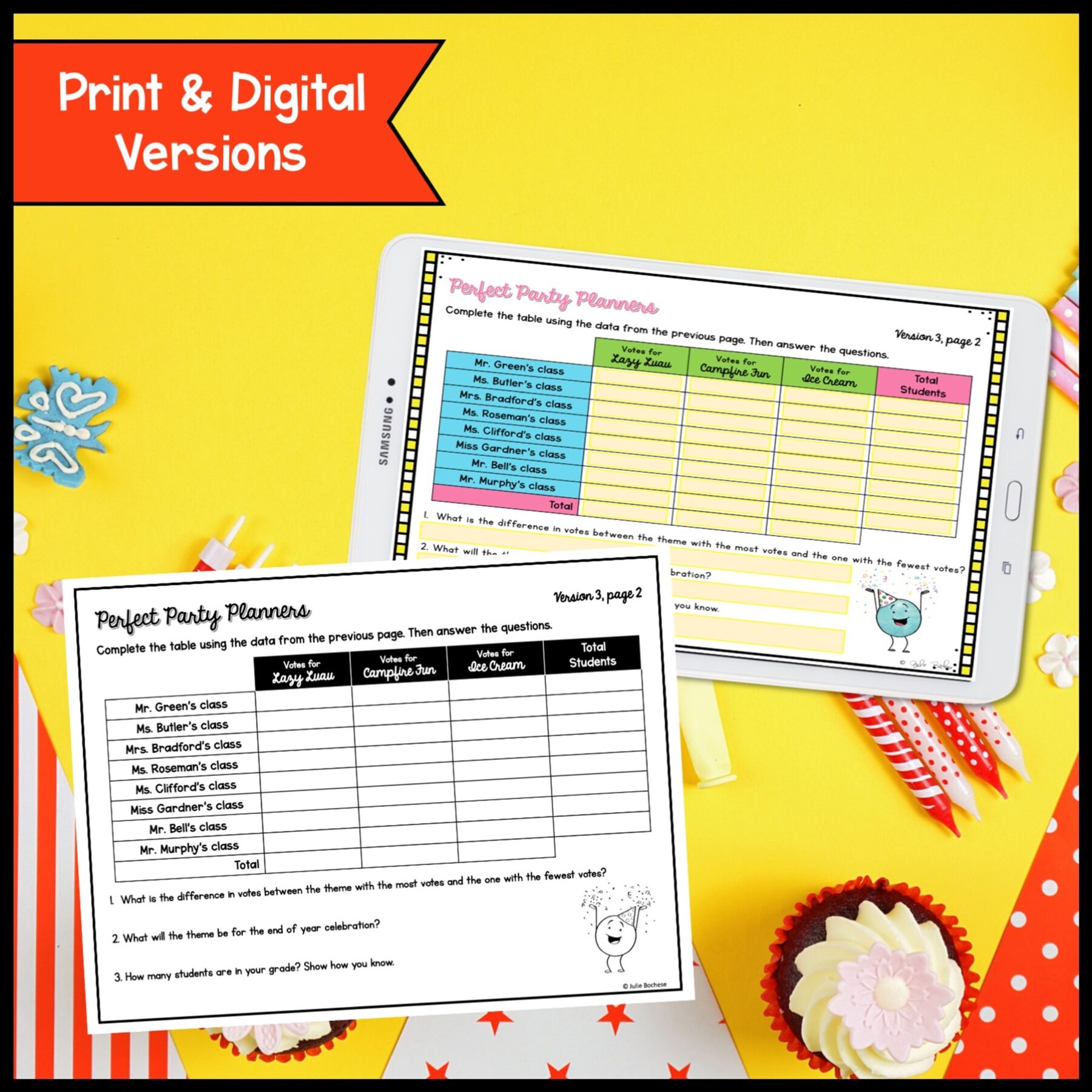 Project Based Learning – 5th Grade Math Bundle #3 - Image 10