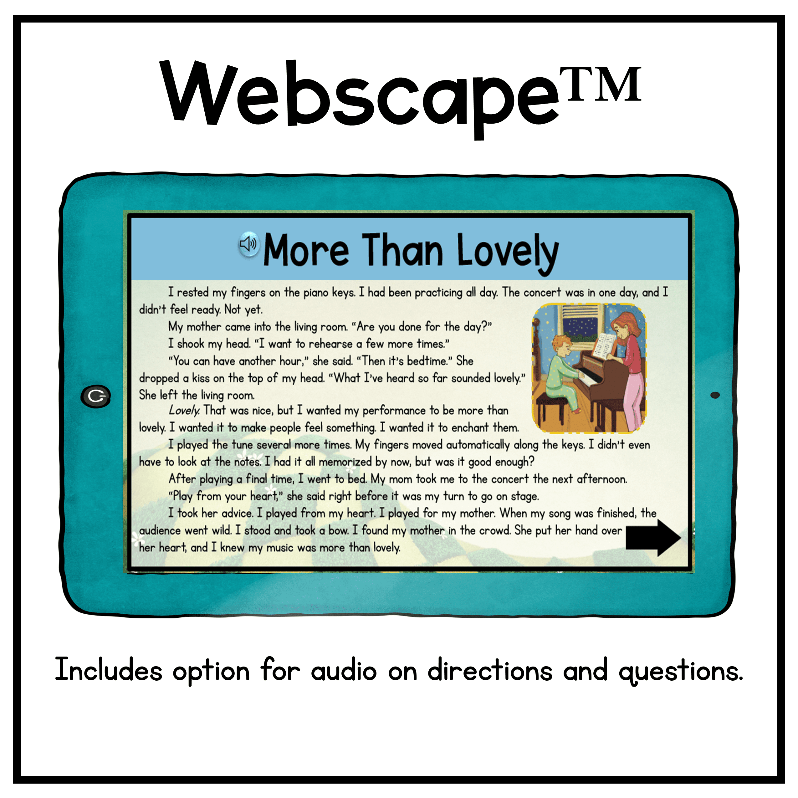 Recounting Stories in Wonderland Webscape™ Escape Room - 1st Grade - Image 10