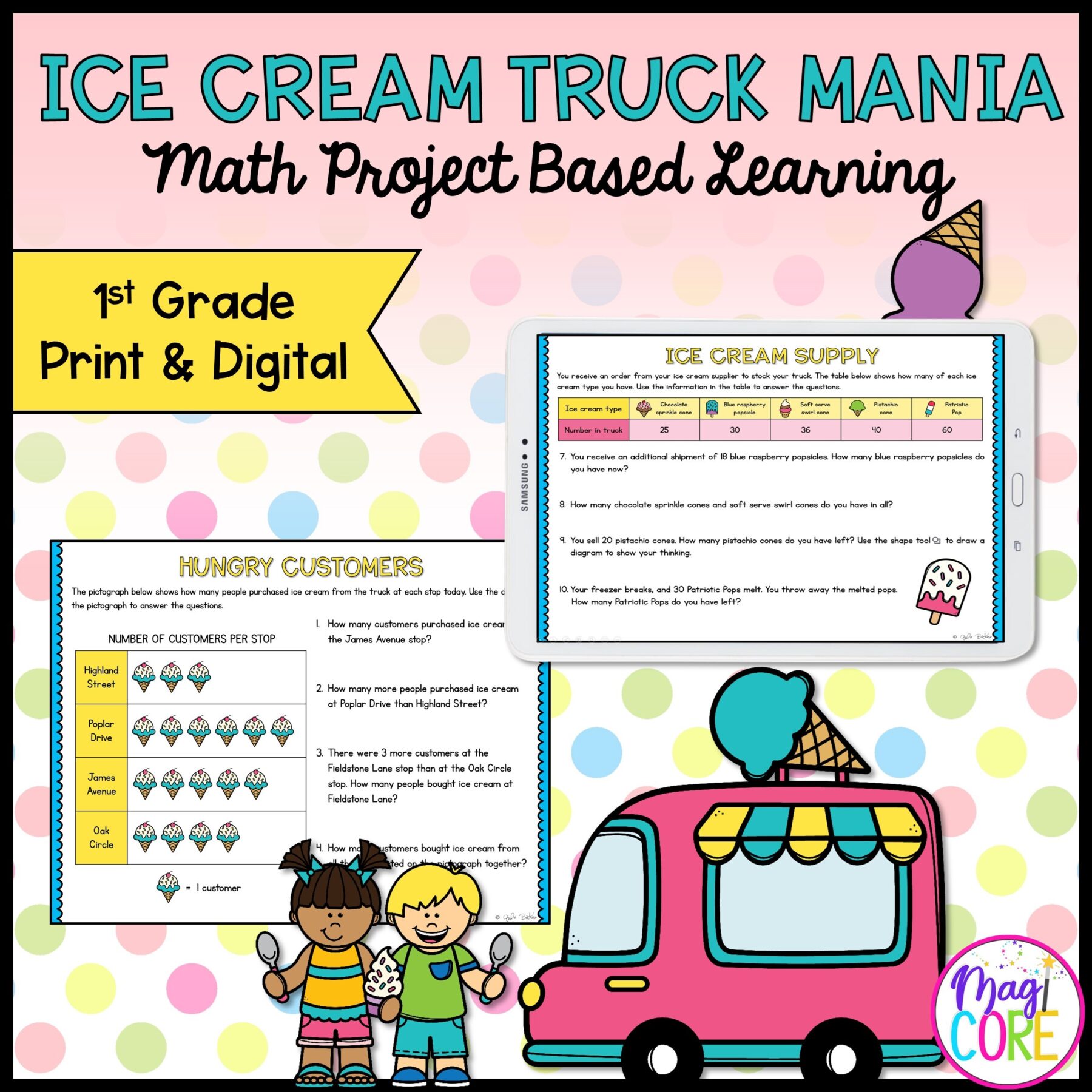Project Based Learning – 1st Grade Math Bundle #2 - Image 11