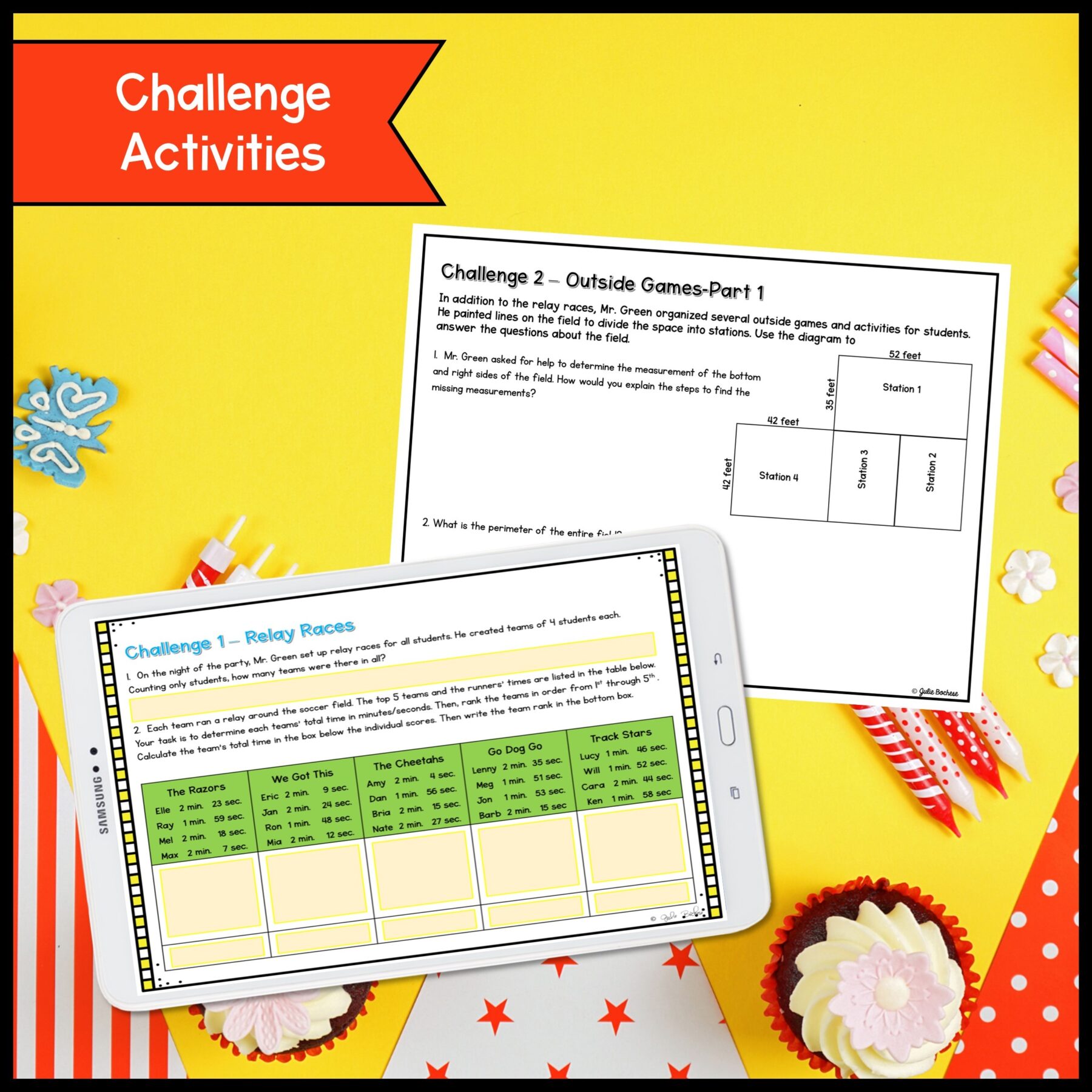 Project Based Learning - 4th Grade Math Bundle #3 - Image 12