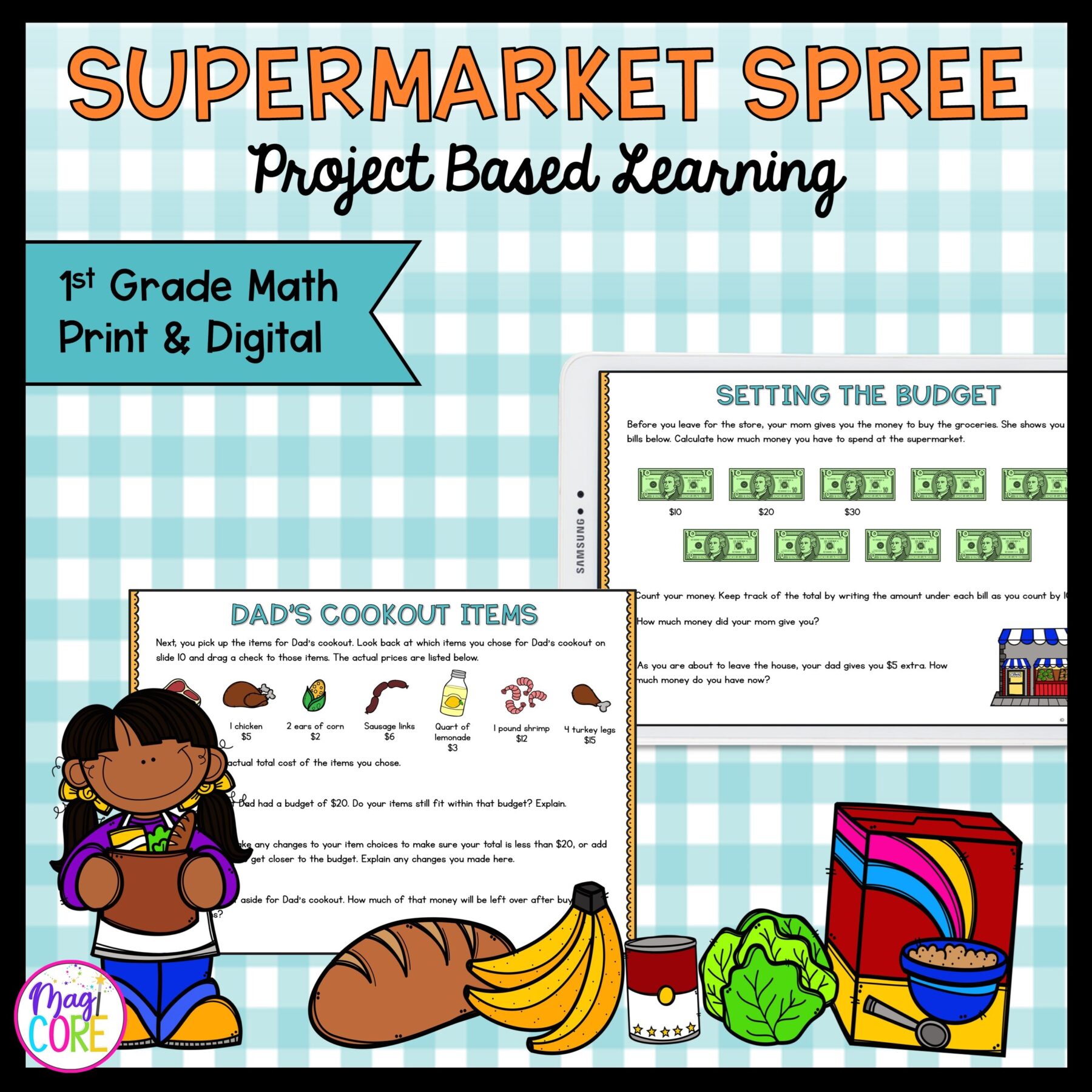 Project Based Learning – 1st Grade Math Bundle #3 - Image 13