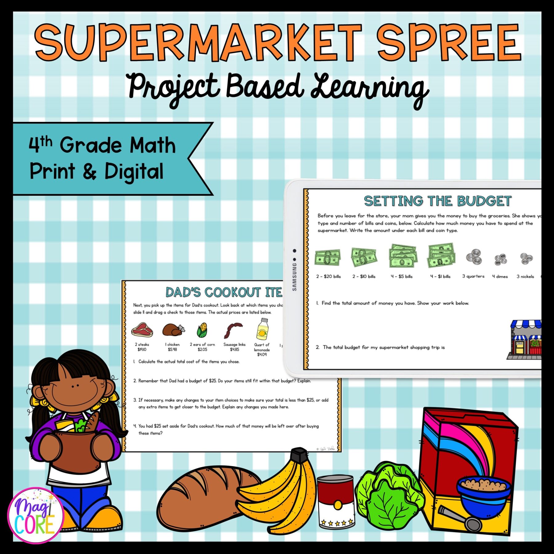 Project Based Learning - 4th Grade Math Bundle #3 - Image 14
