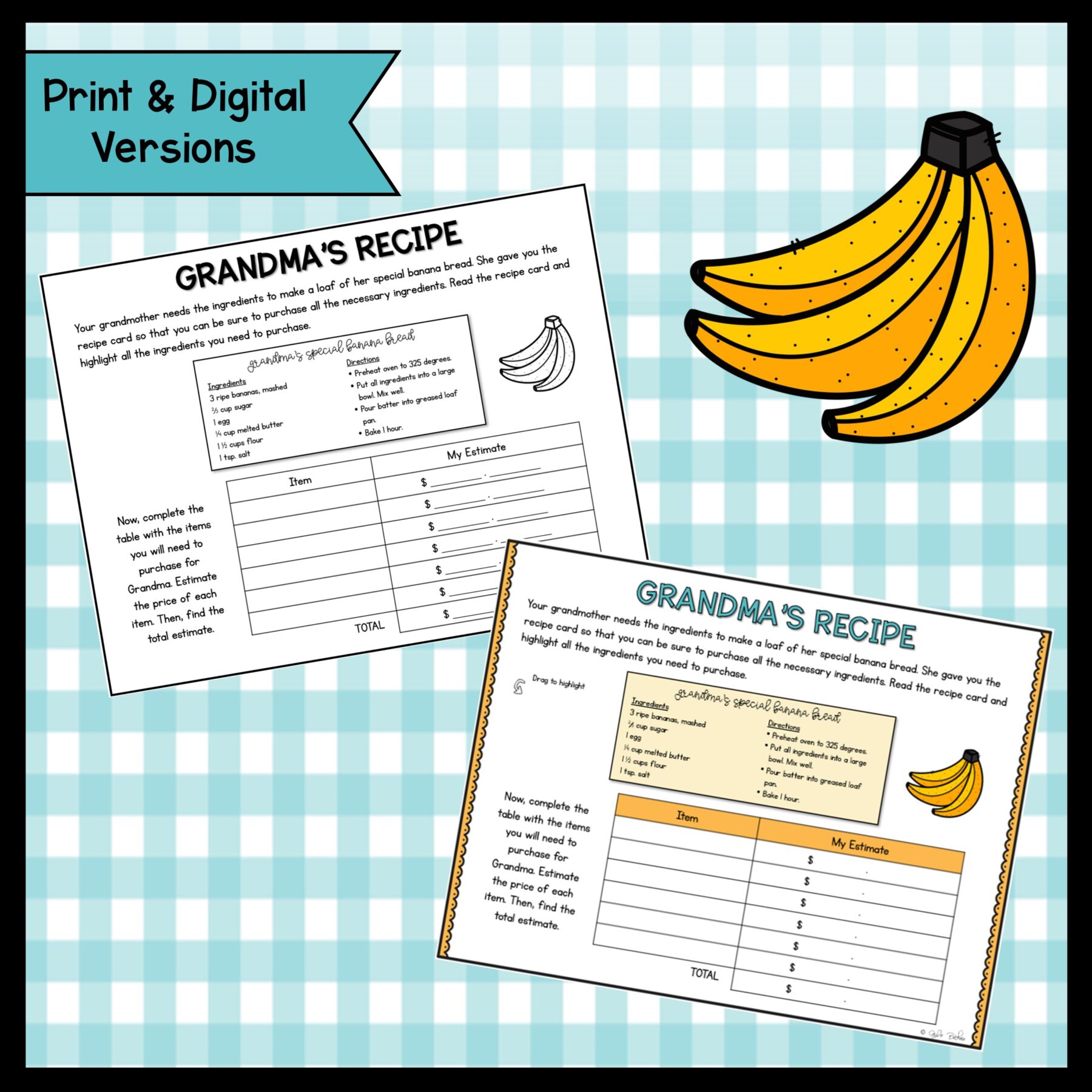 Project Based Learning - 4th Grade Math Bundle #3 - Image 16
