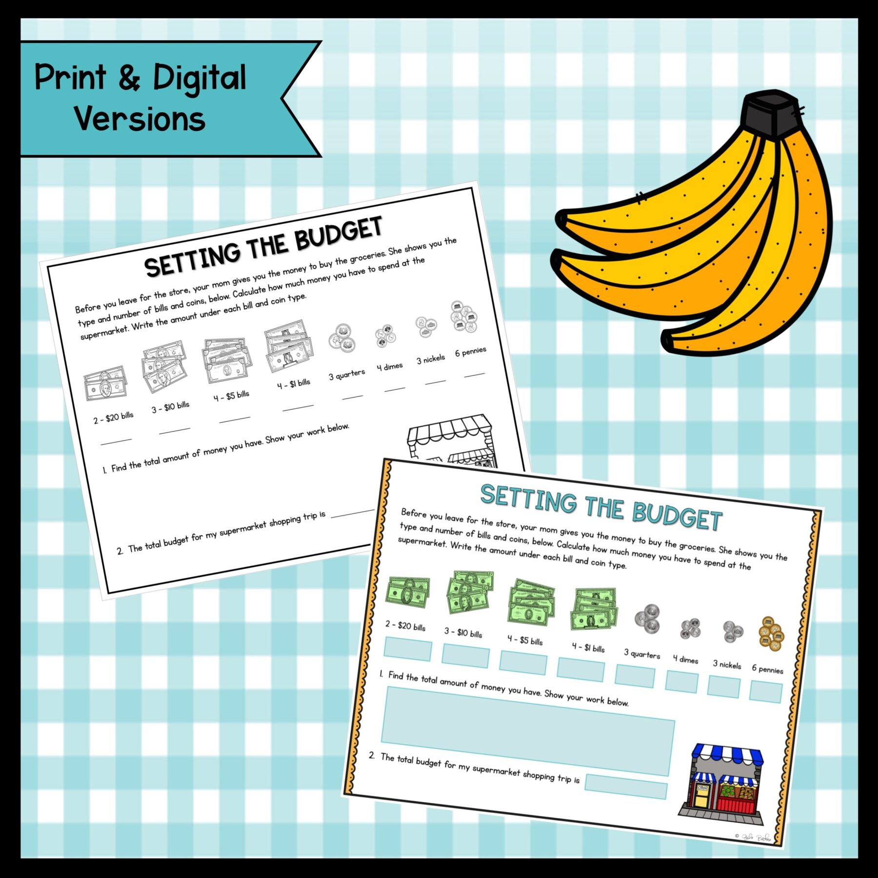 Project Based Learning – 5th Grade Math Bundle #3 - Image 16