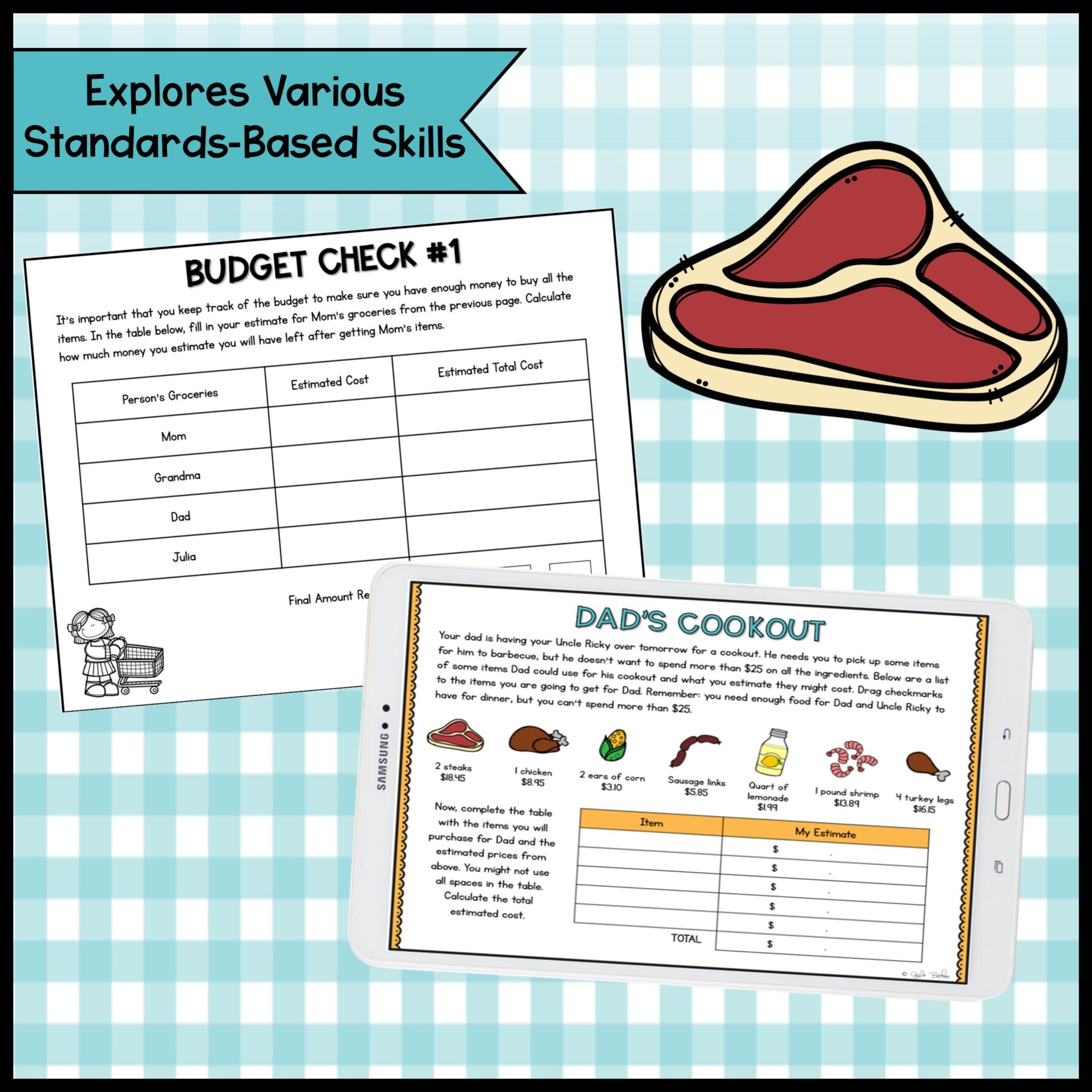 Project Based Learning - 4th Grade Math Bundle #3 - Image 17