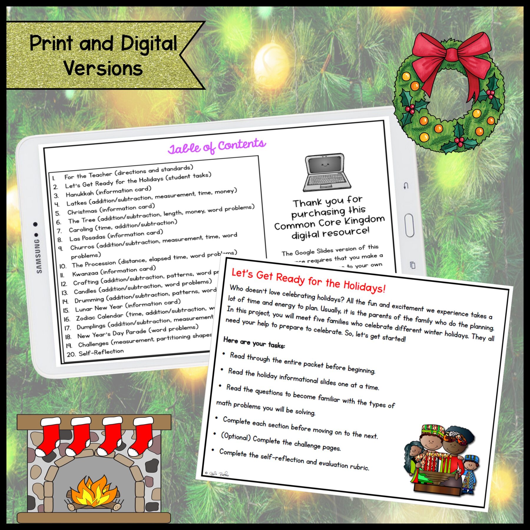 Holidays Around the World BUNDLE - 2nd-3rd Grade - Digital and Printable Format - Image 18