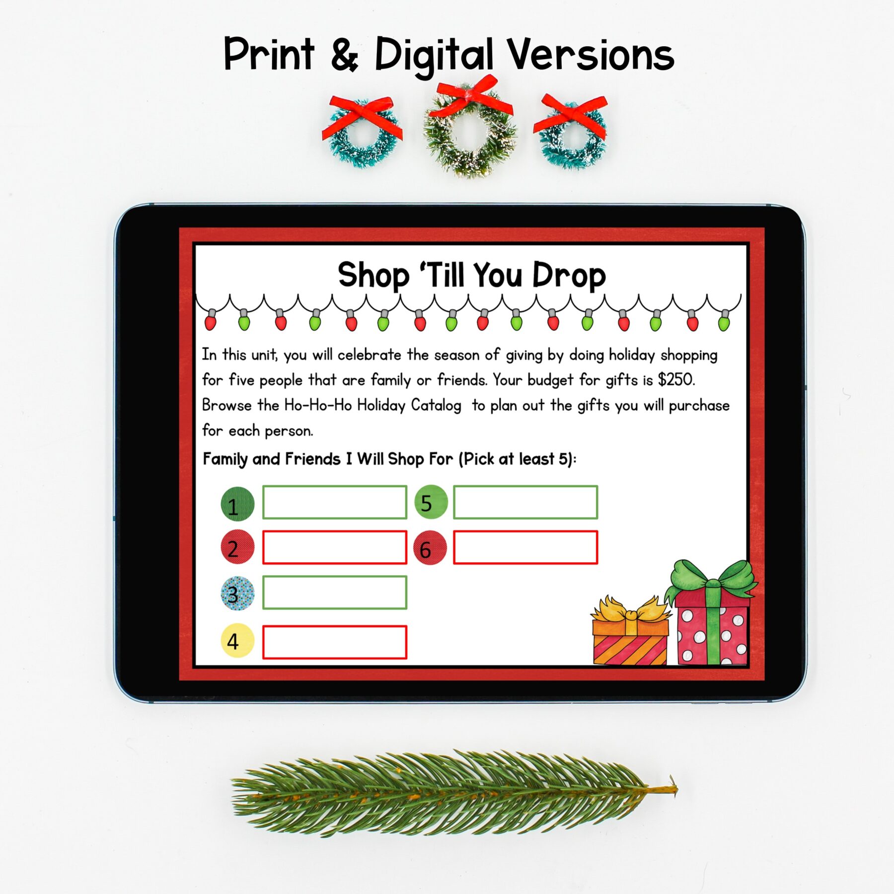 Holiday Project Based Learning Growing Bundle - 2nd-3rd Grade - Digital & Print - Image 18