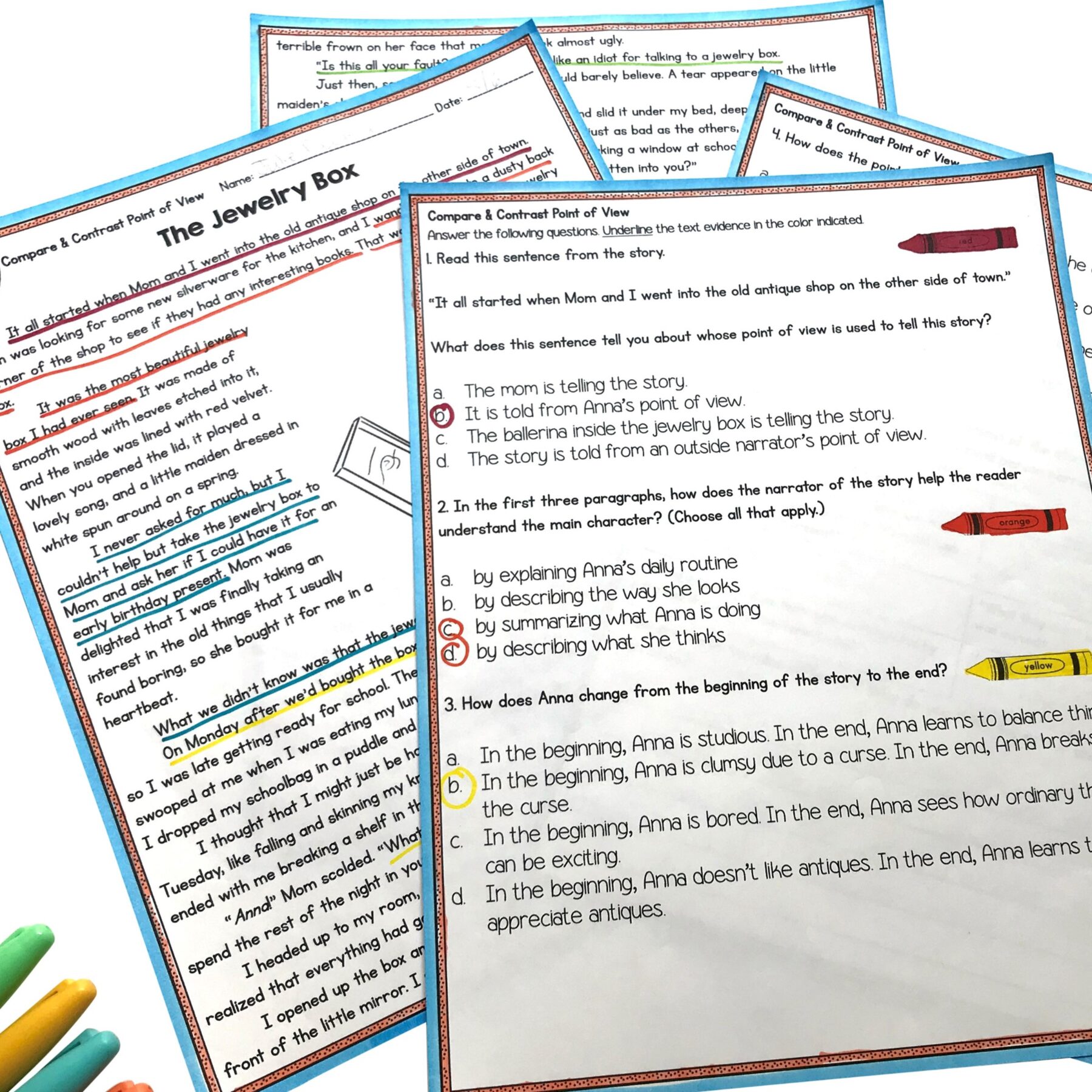 Point of View & Perspective - 4th Grade Florida BEST Standards - ELA.4.R.1.3 - Image 2