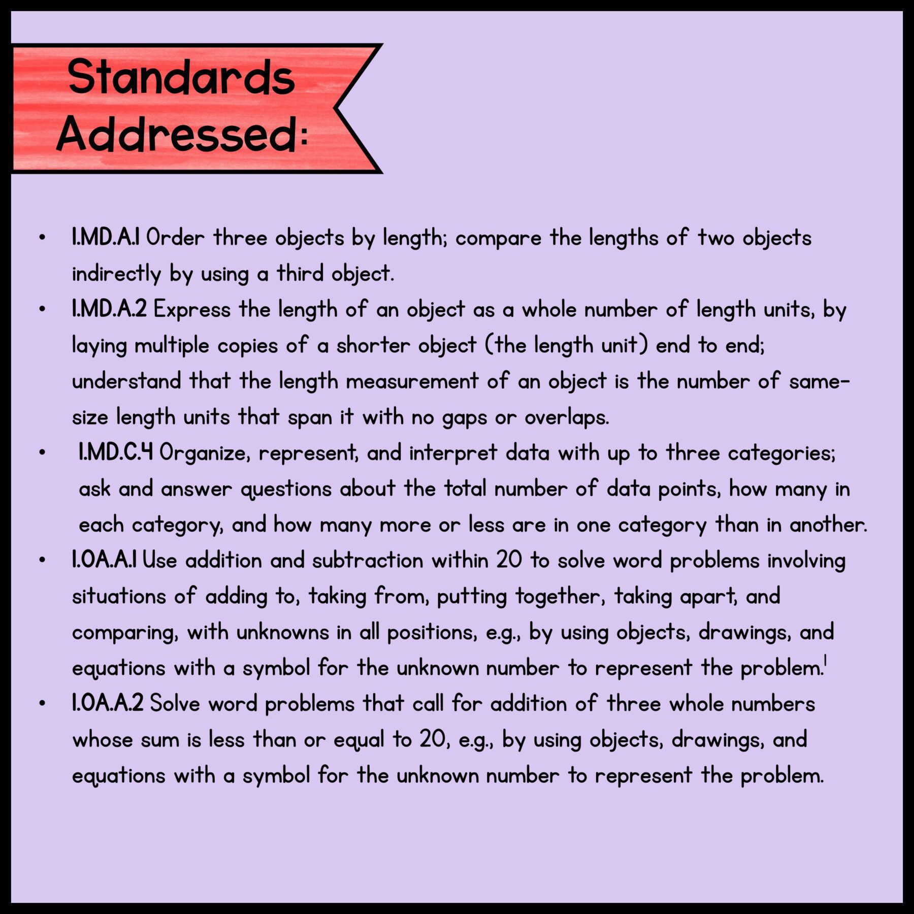 Project Based Learning – 1st Grade Math Bundle #3 - Image 3