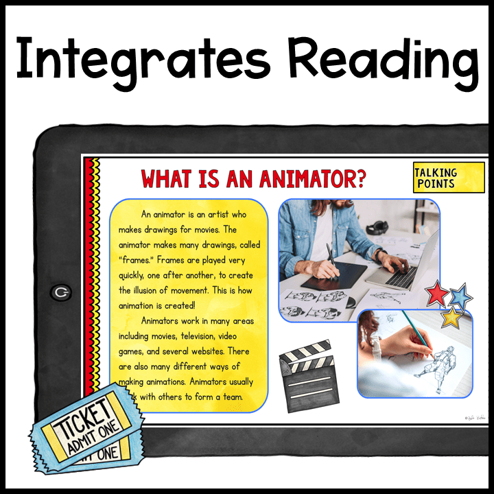 Virtual Career Day: Animator - Grades 5-8 - Google Slides & Seesaw - Image 3