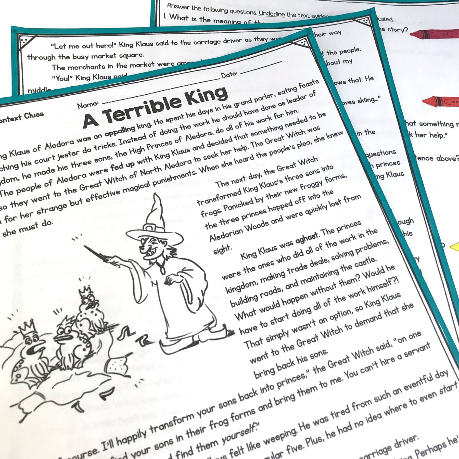 Context Clues in Fiction - 4th & 5th Grade Florida BEST - ELA.4.V.1.3/5.V.1.3 - Image 3