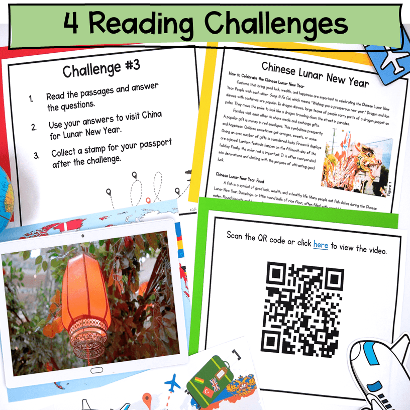 Holidays Around the World Escape Room 4th & 5th Grade Christmas Reading Activity - Image 3