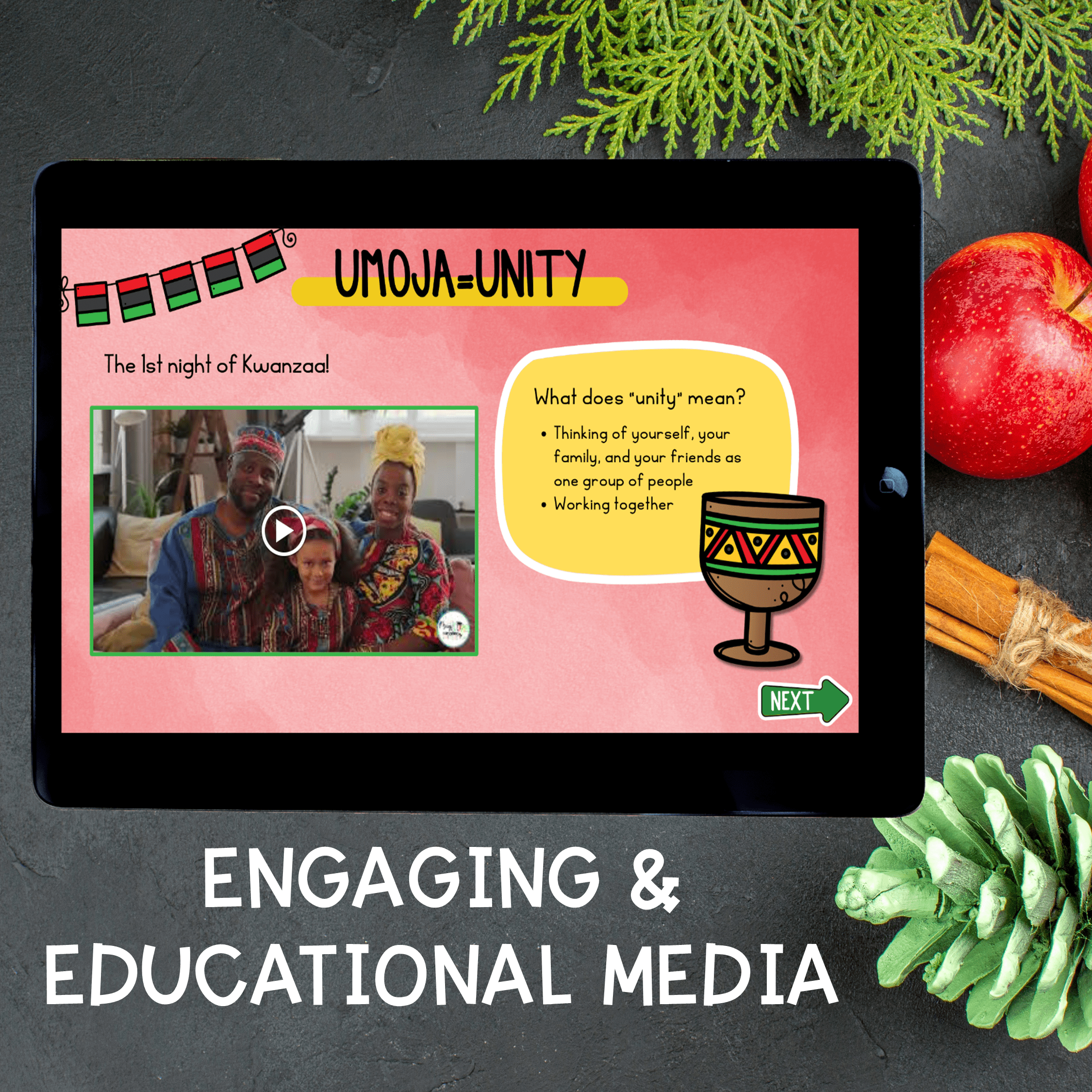 Kwanzaa Virtual Field Trip Holidays Around the World Digital Activity 1st Grade - Image 3