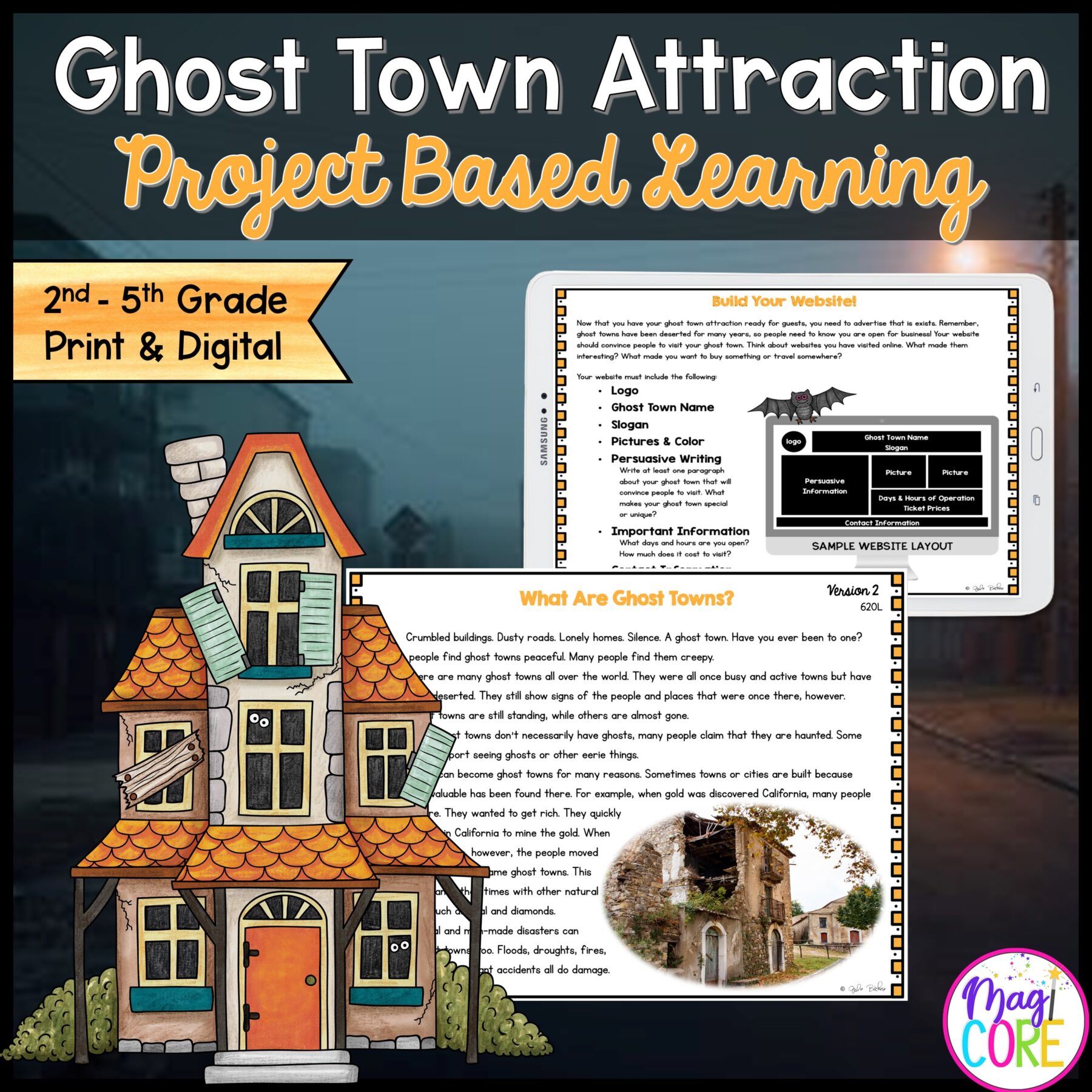 Holiday Project Based Learning Growing Bundle - 2nd-3rd Grade - Digital & Print - Image 3