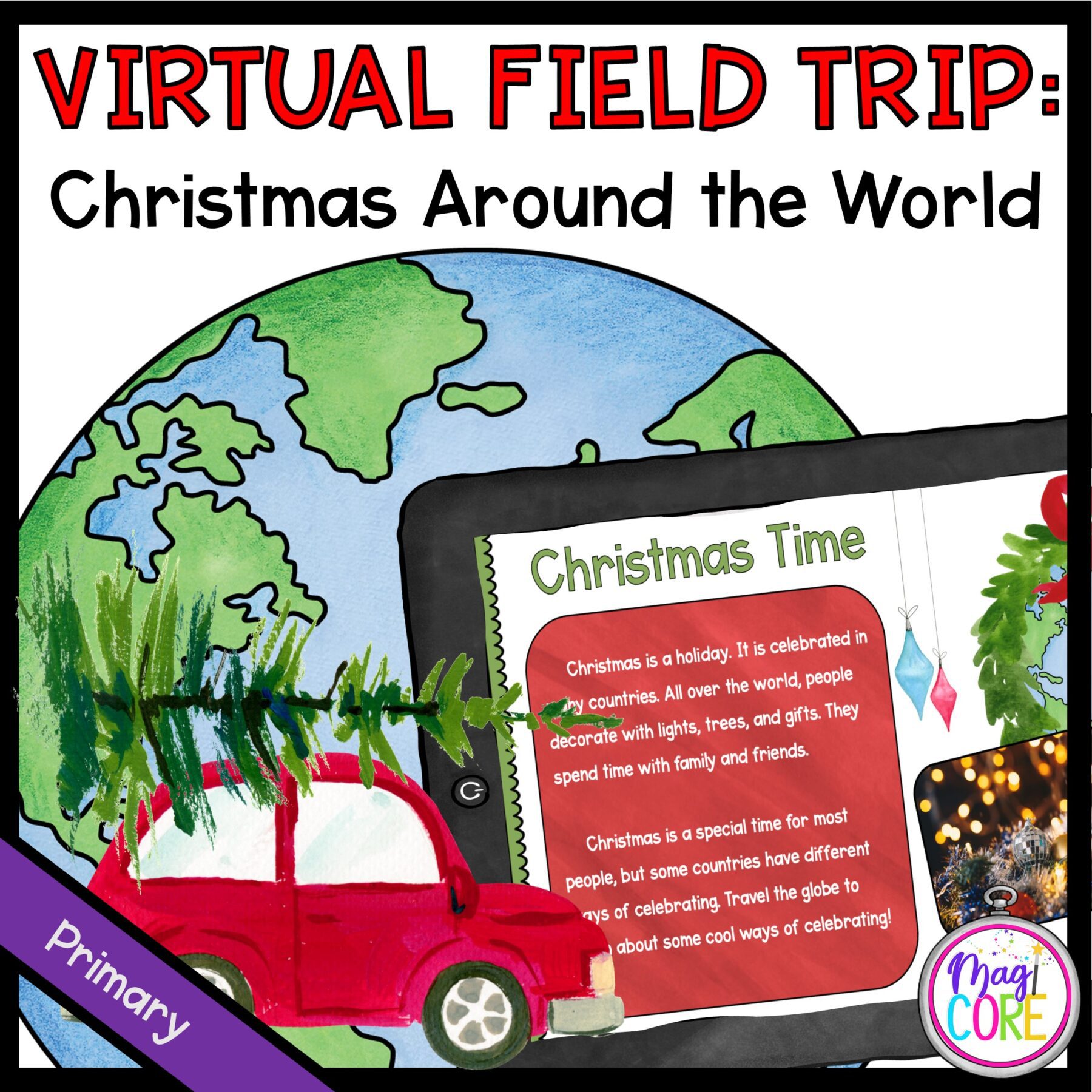 Holidays Around the World All Year Virtual Field Trip Bundle for Primary - Image 38