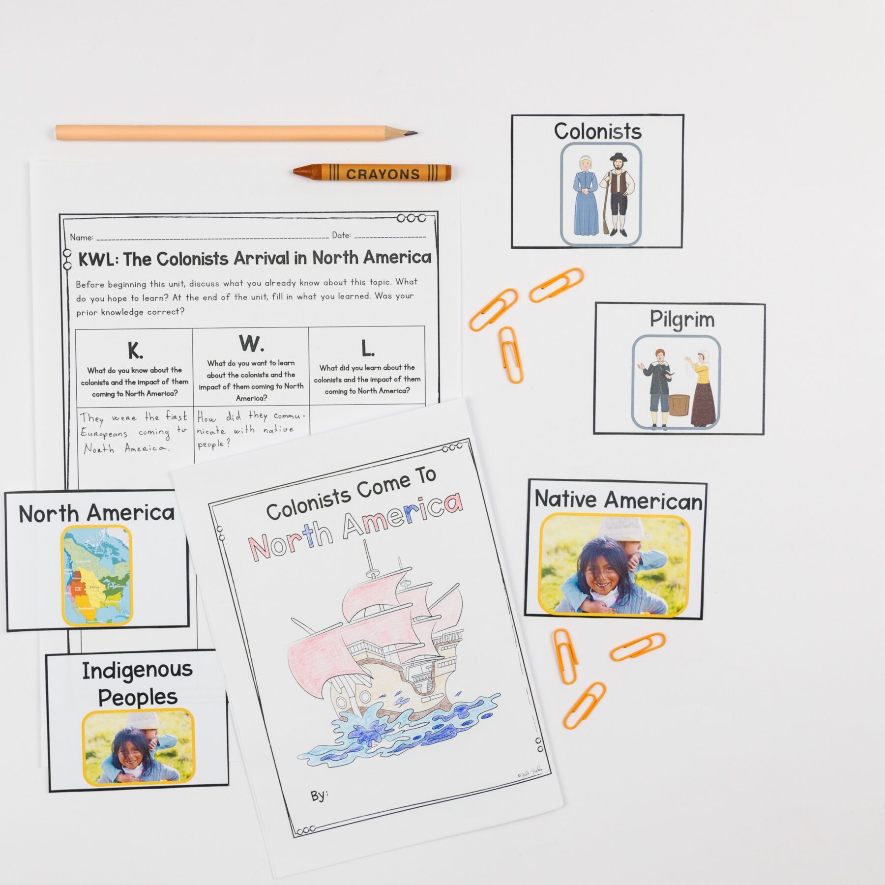 History Unit 3: Colonization in North America Social Studies Lessons - Image 4