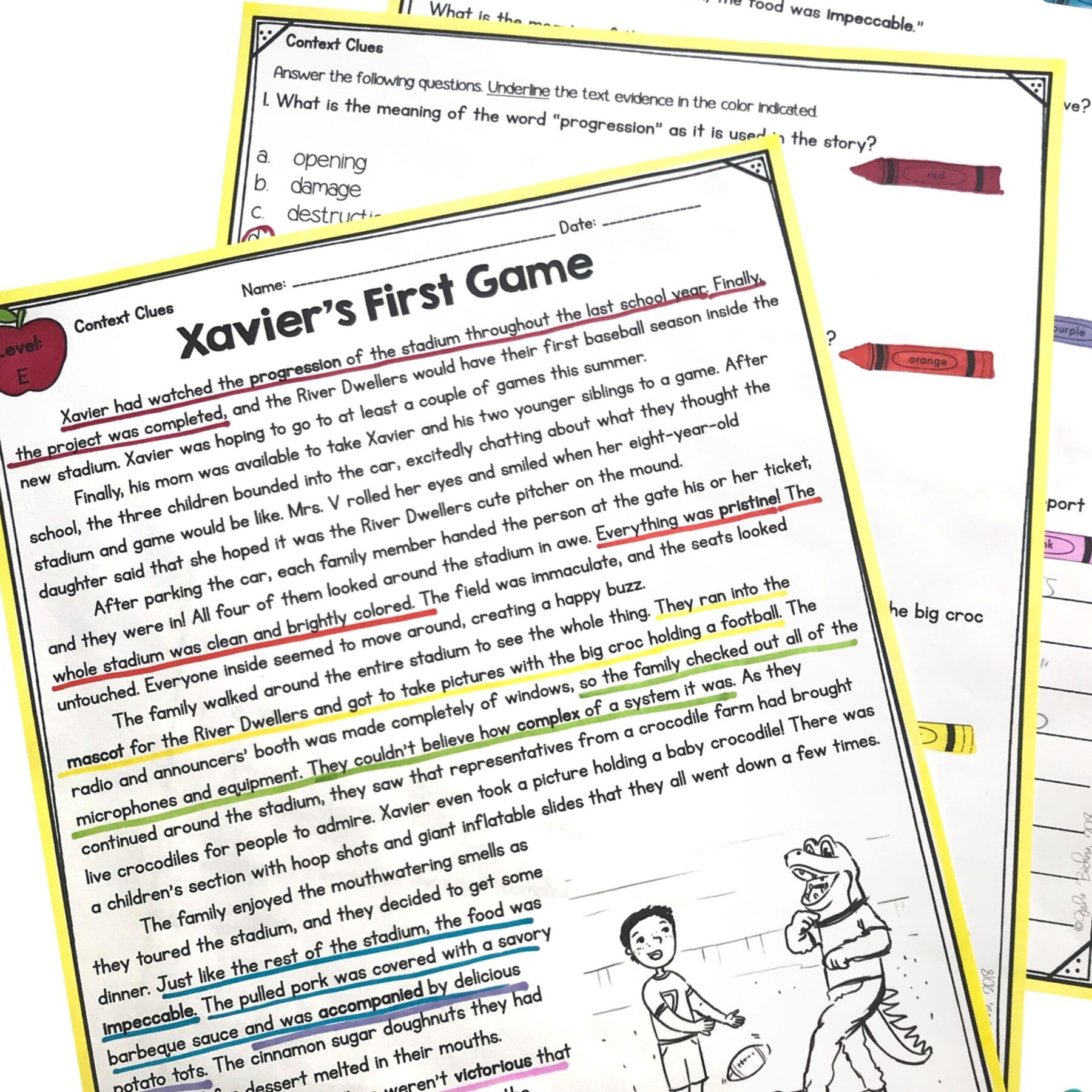 Context Clues in Fiction - 4th & 5th Grade Florida BEST - ELA.4.V.1.3/5.V.1.3 - Image 4