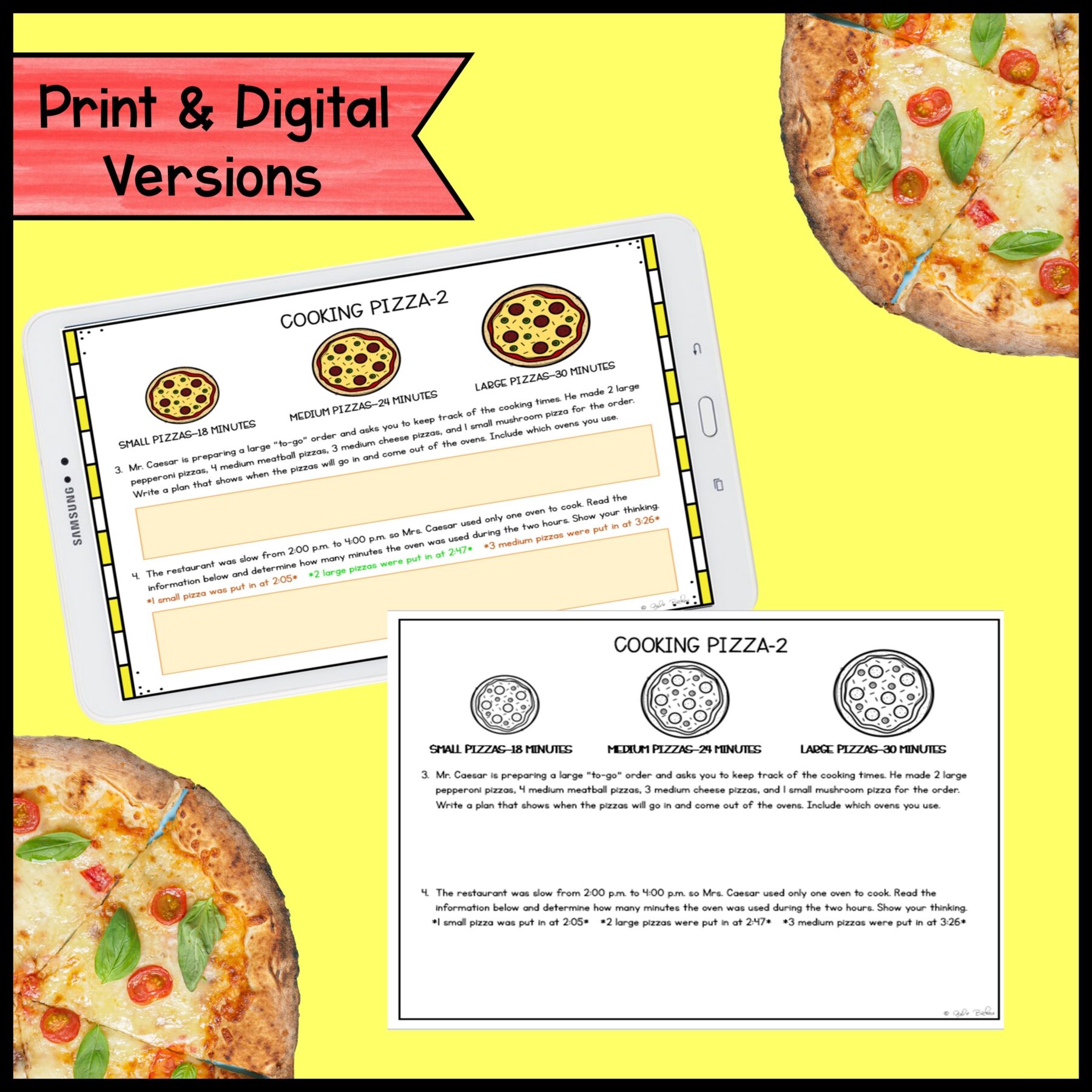 Project Based Learning - 4th Grade Math Bundle #3 - Image 4