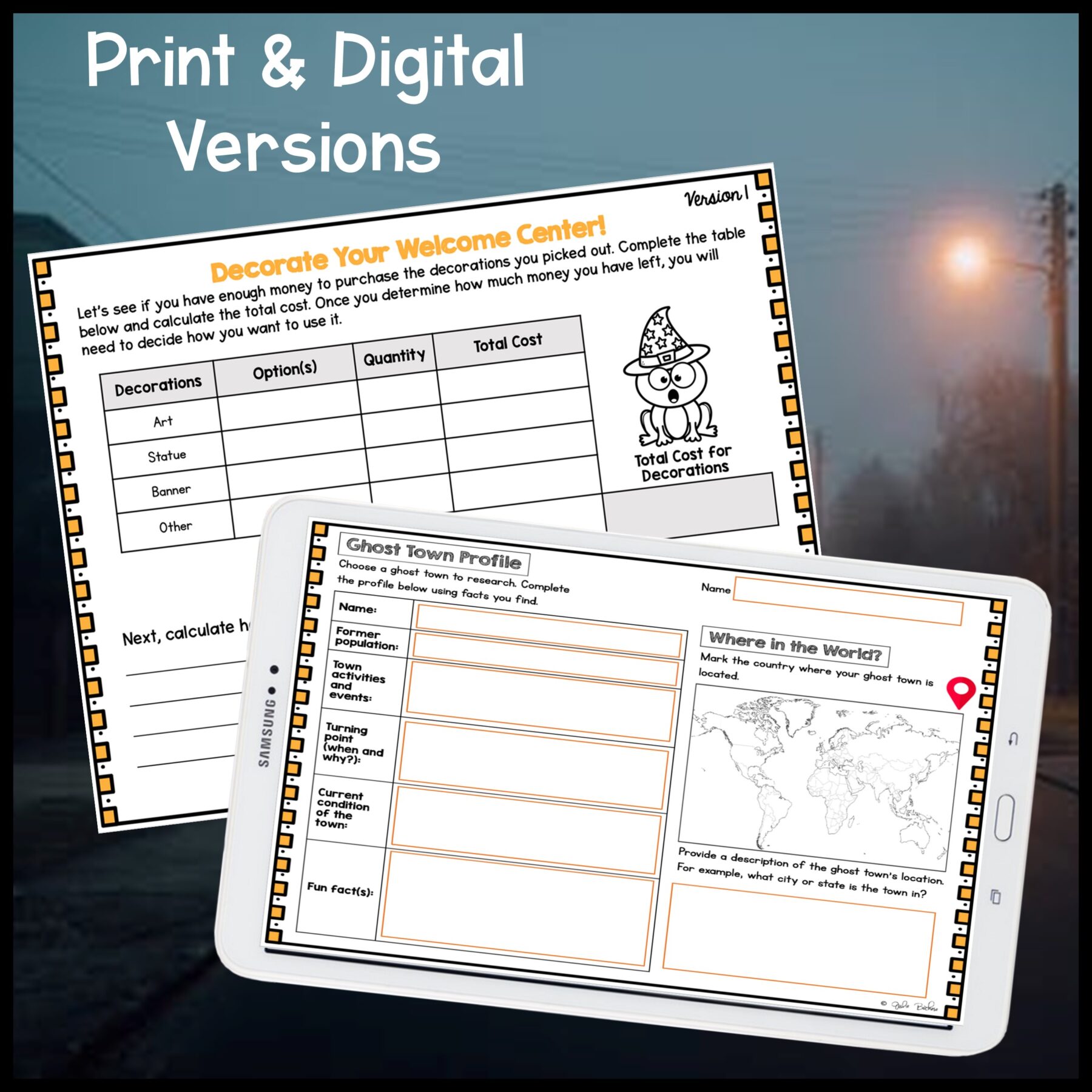 Holiday Project Based Learning Growing Bundle - 2nd-3rd Grade - Digital & Print - Image 4