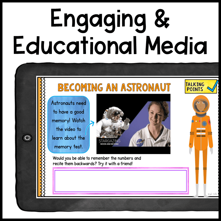 Virtual Career Day: Astronaut - Grades 5-8 - Google Slides & Seesaw - Image 4