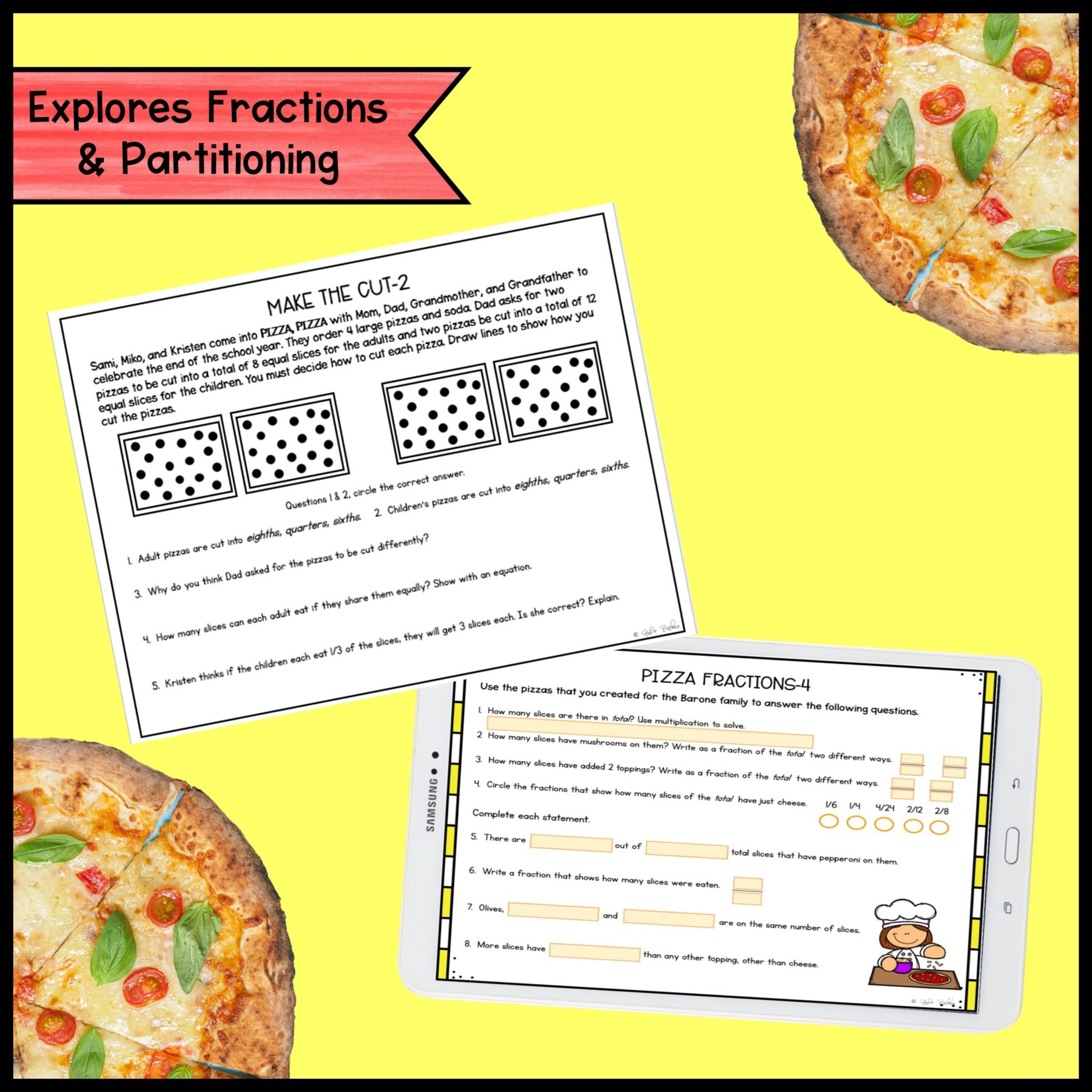 Project Based Learning - 4th Grade Math Bundle #3 - Image 5